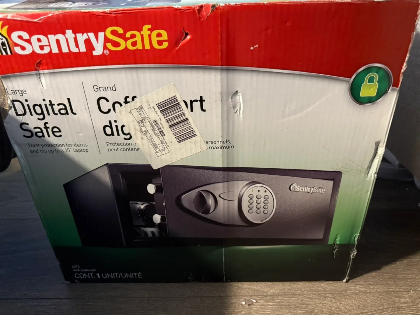 SentrySafe Large Digital Safe - Brand New thumbnail