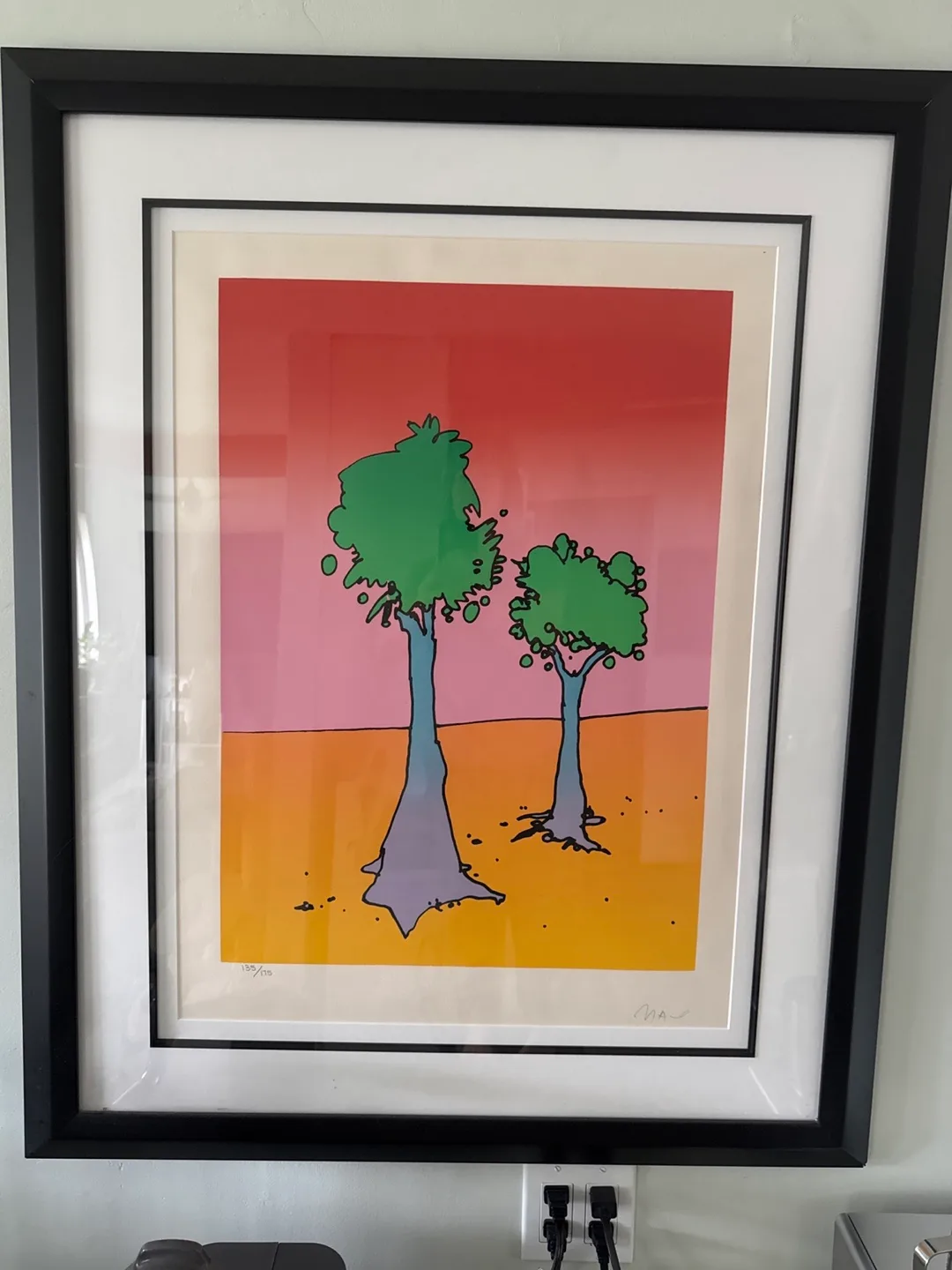 Peter Max Framed Art Print thumbnail