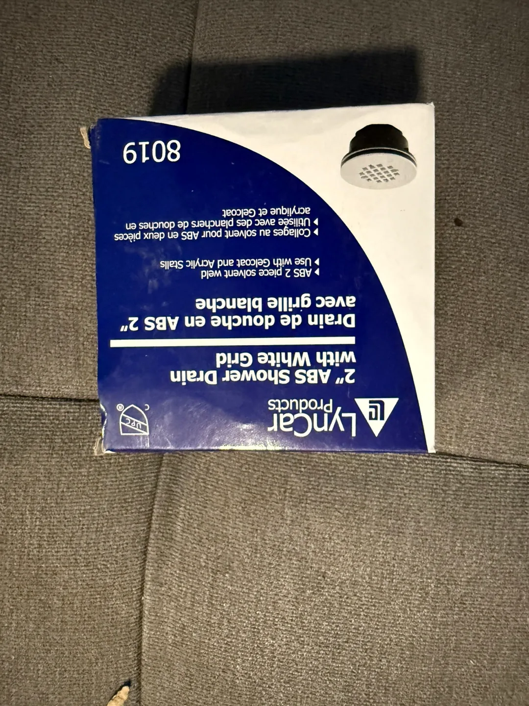 LynCar 2" ABS Shower Drain - New in Box! thumbnail