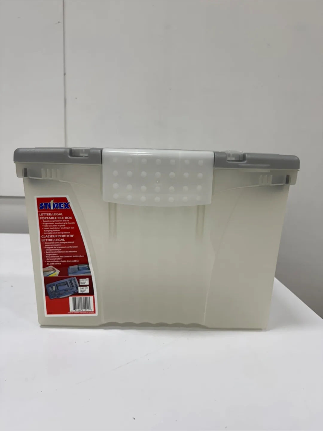 Stirex Letter/Legal Portable File Box thumbnail