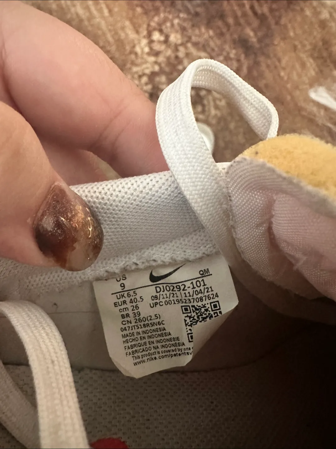 Nike Blazer Low Platform White/Black US 9 image indicator(5)