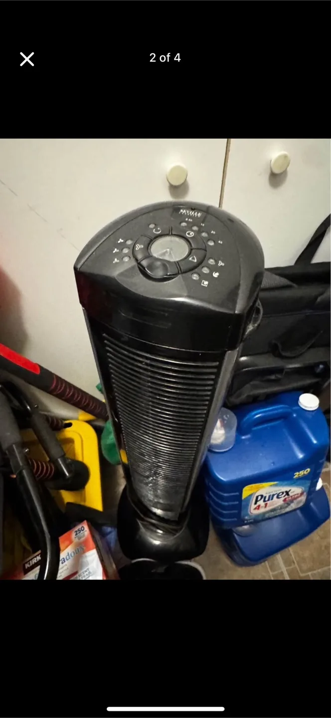 Envion Navale Tower Fan - Black thumbnail