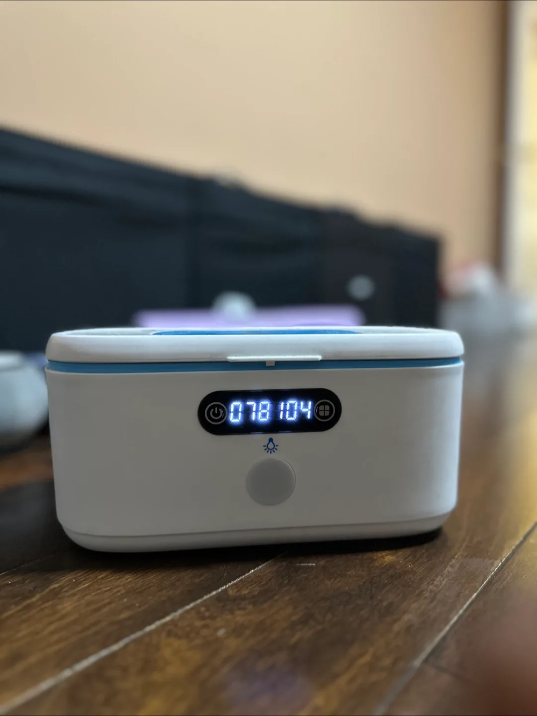 Bblikebaby Wipe Warmer - White/Blue thumbnail