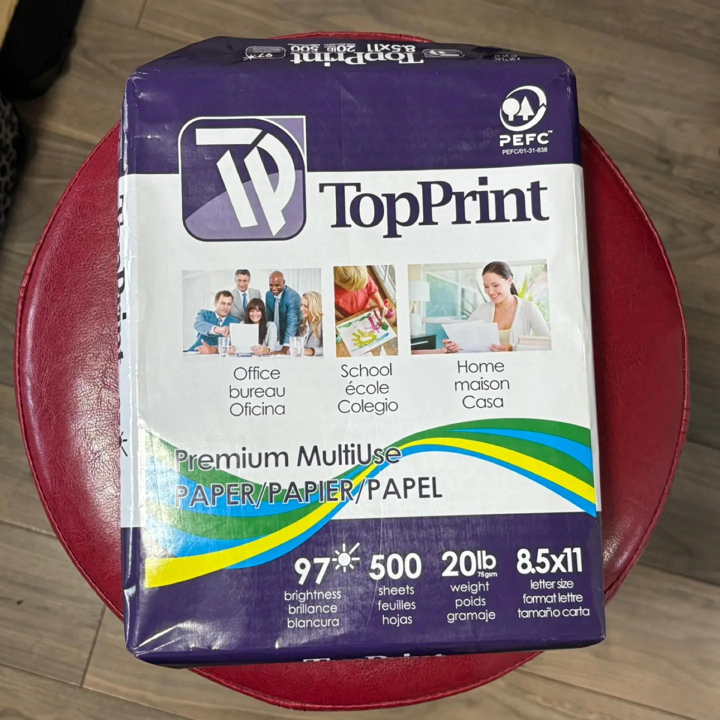 TopPrint Premium Multiuse Paper - Letter Size thumbnail