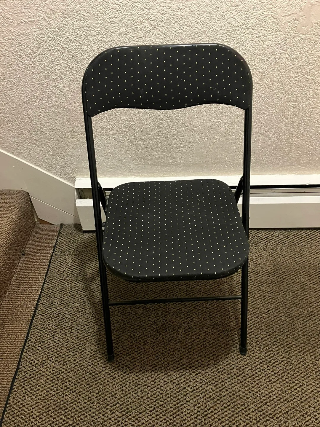 Black Folding Chair thumbnail