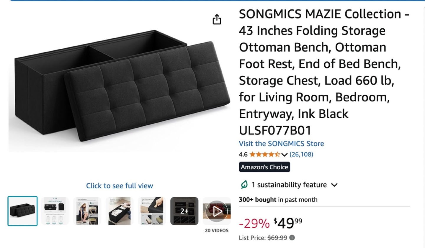 Ottoman Storage