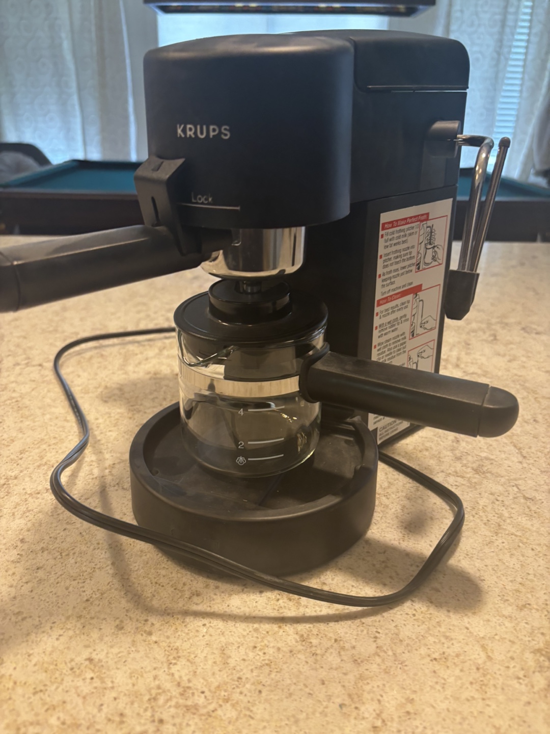 Krups Espresso Machine