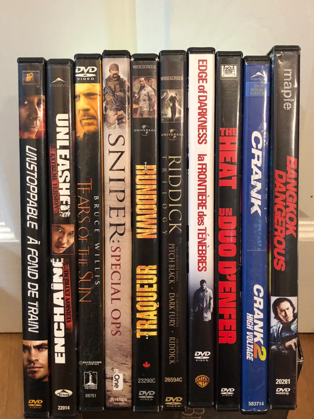DVD Movie Bundle — Action Movies thumbnail