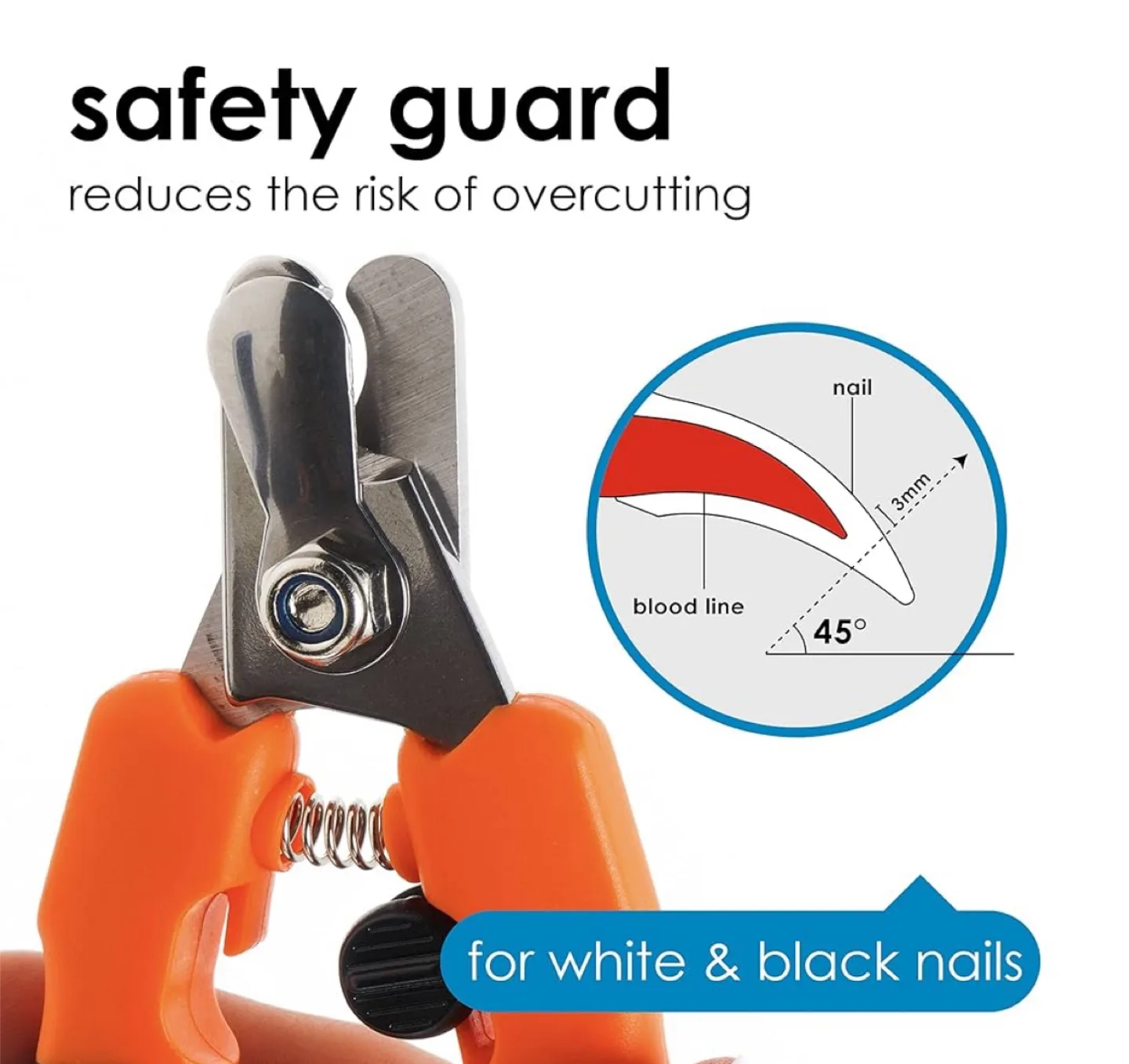 Dogrook Pet Nail Clipper with Hidden Nail File image indicator(4)