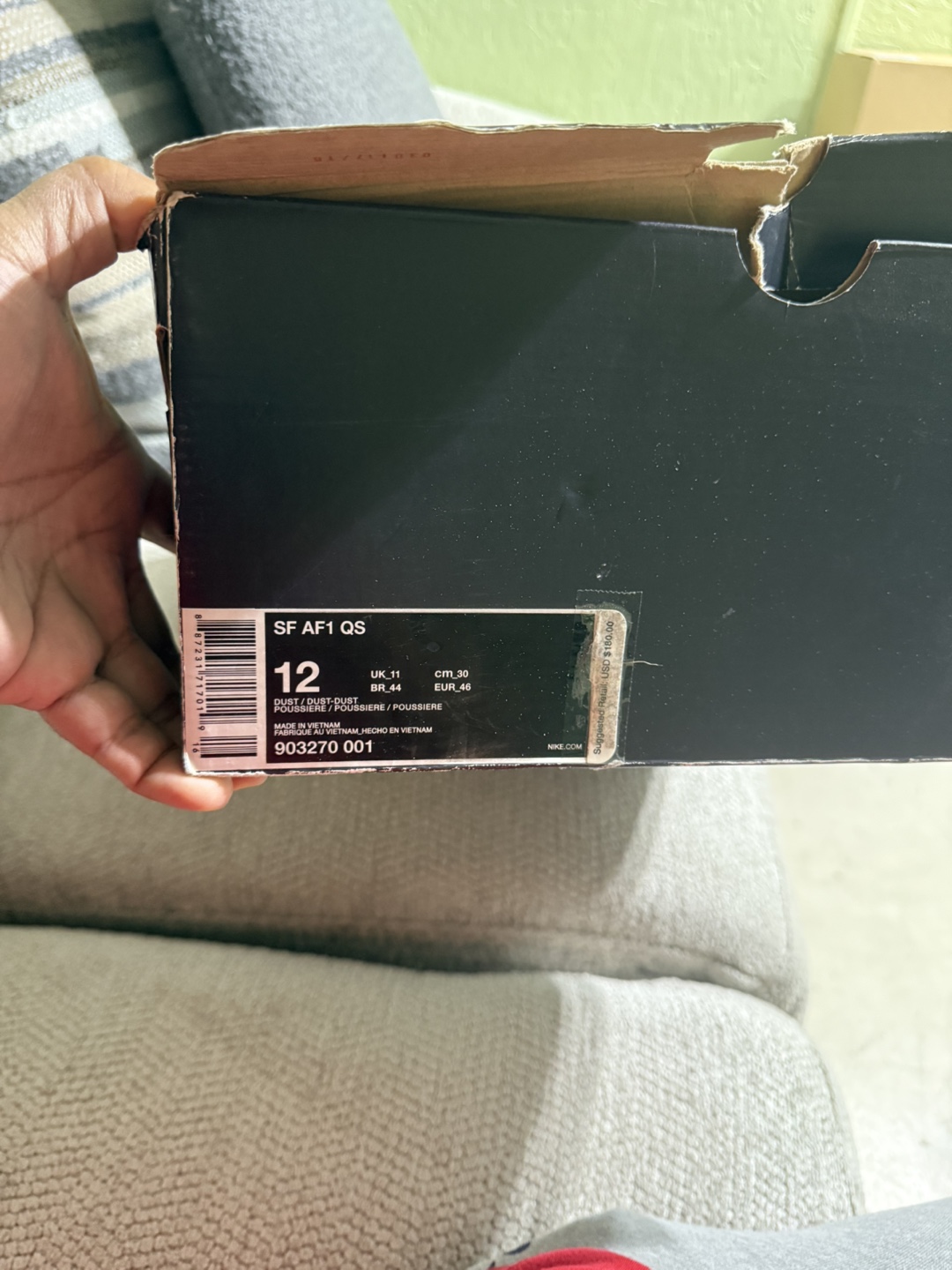 Nike SF AF1 QS High Top Boots - Size 12