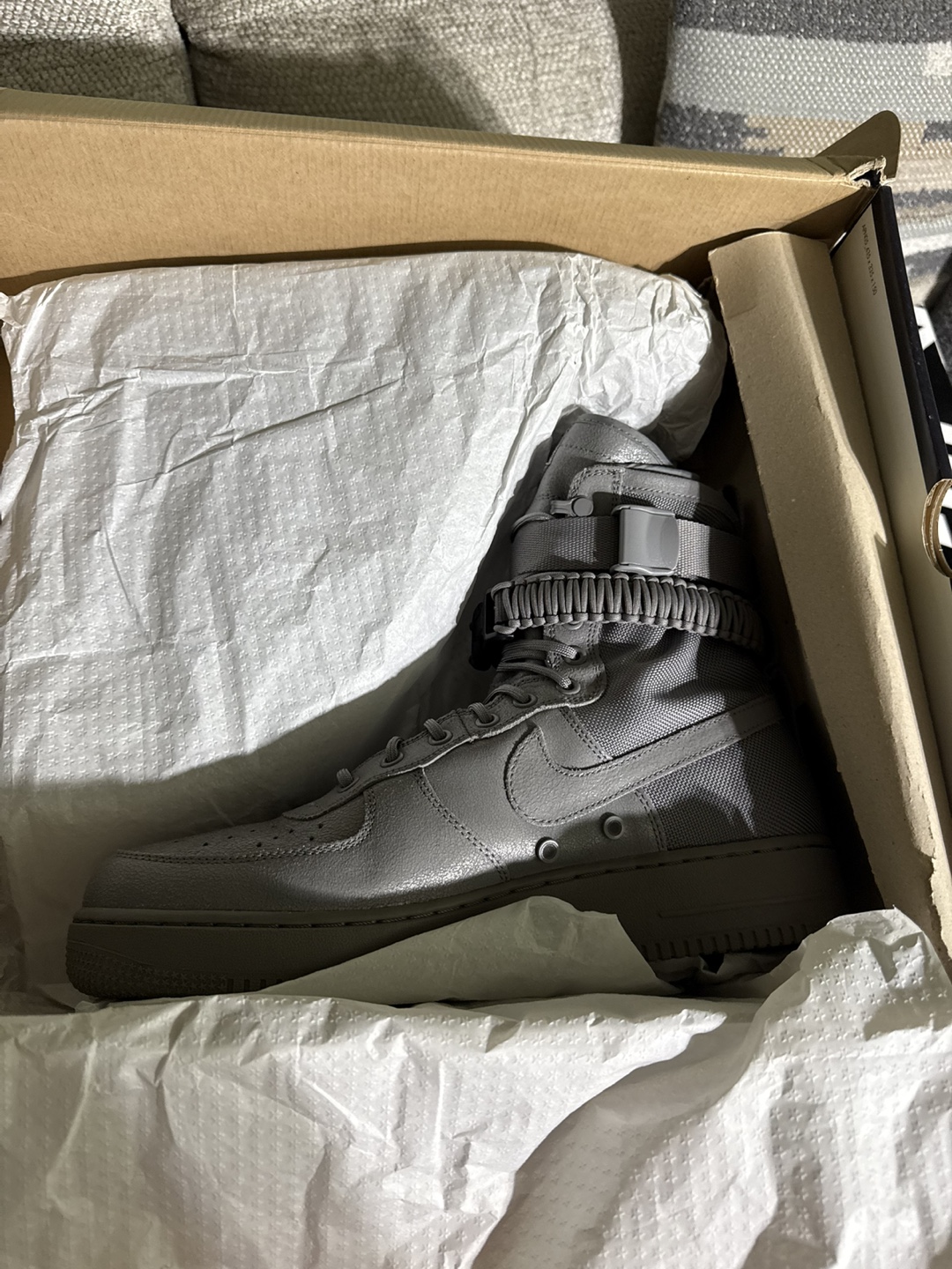 Nike SF AF1 QS High Top Boots - Size 12 - photo 4