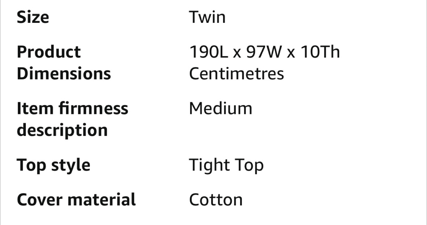 Tri-Fold Twin Mattress - Grey - photo 4