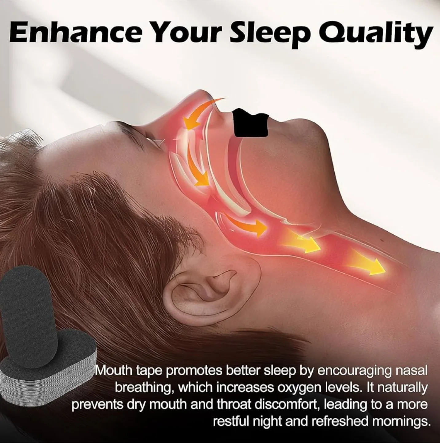 Mouth Tape - 60 Sheets image indicator(3)
