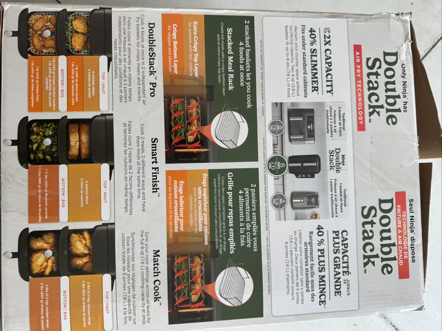 New brand Ninja Double Stack Air Fryer - 🇨🇦 image indicator(2)