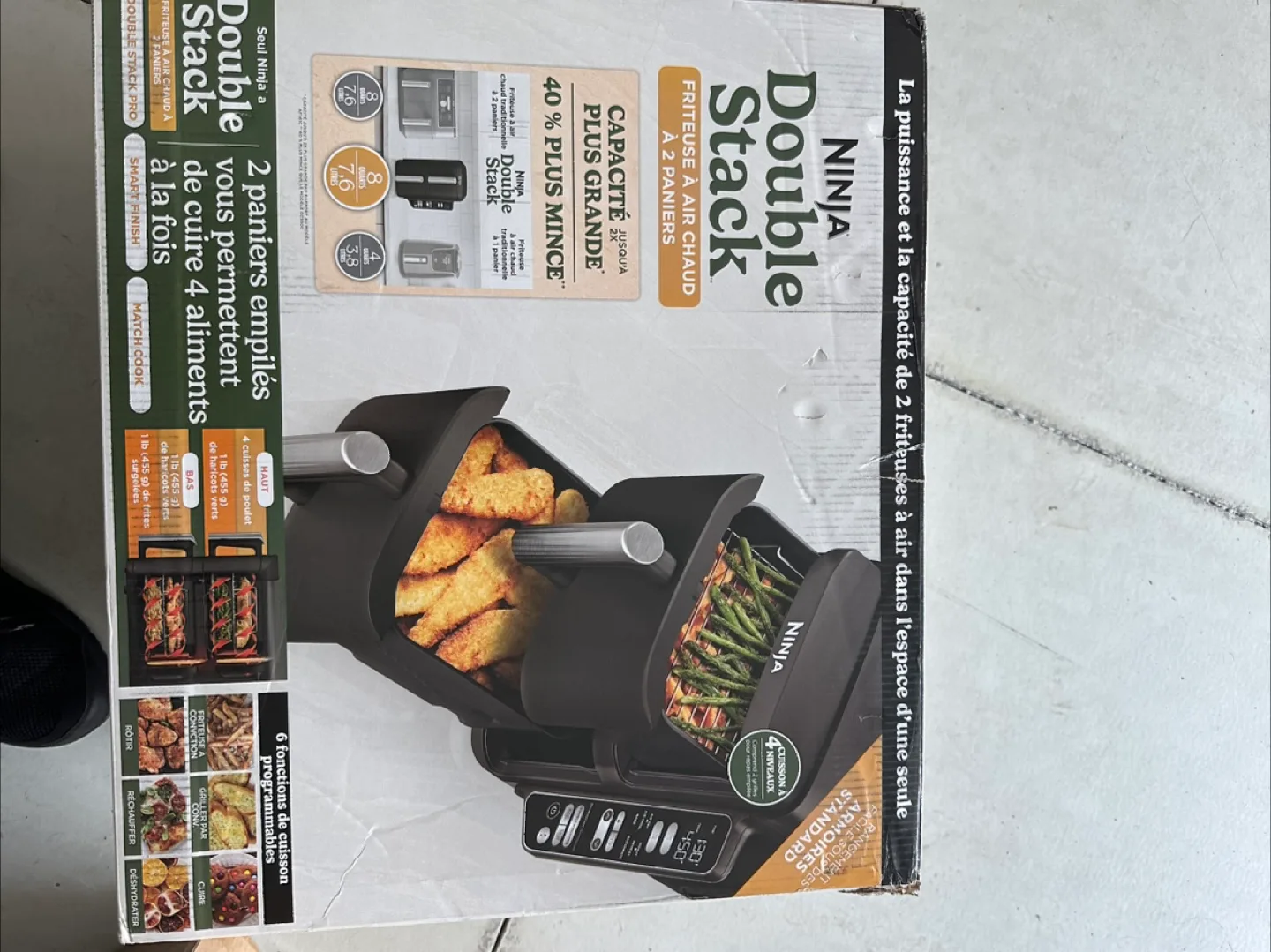 New brand Ninja Double Stack Air Fryer - 🇨🇦 thumbnail