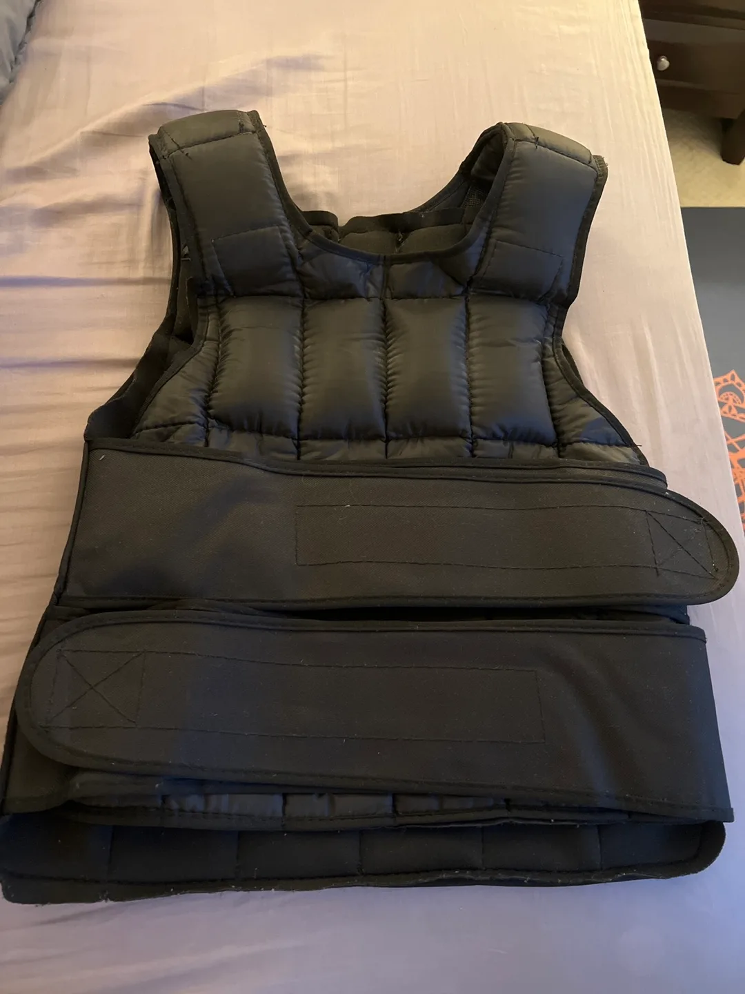 PRISP Adjustable Weighted Training Vest - Black thumbnail
