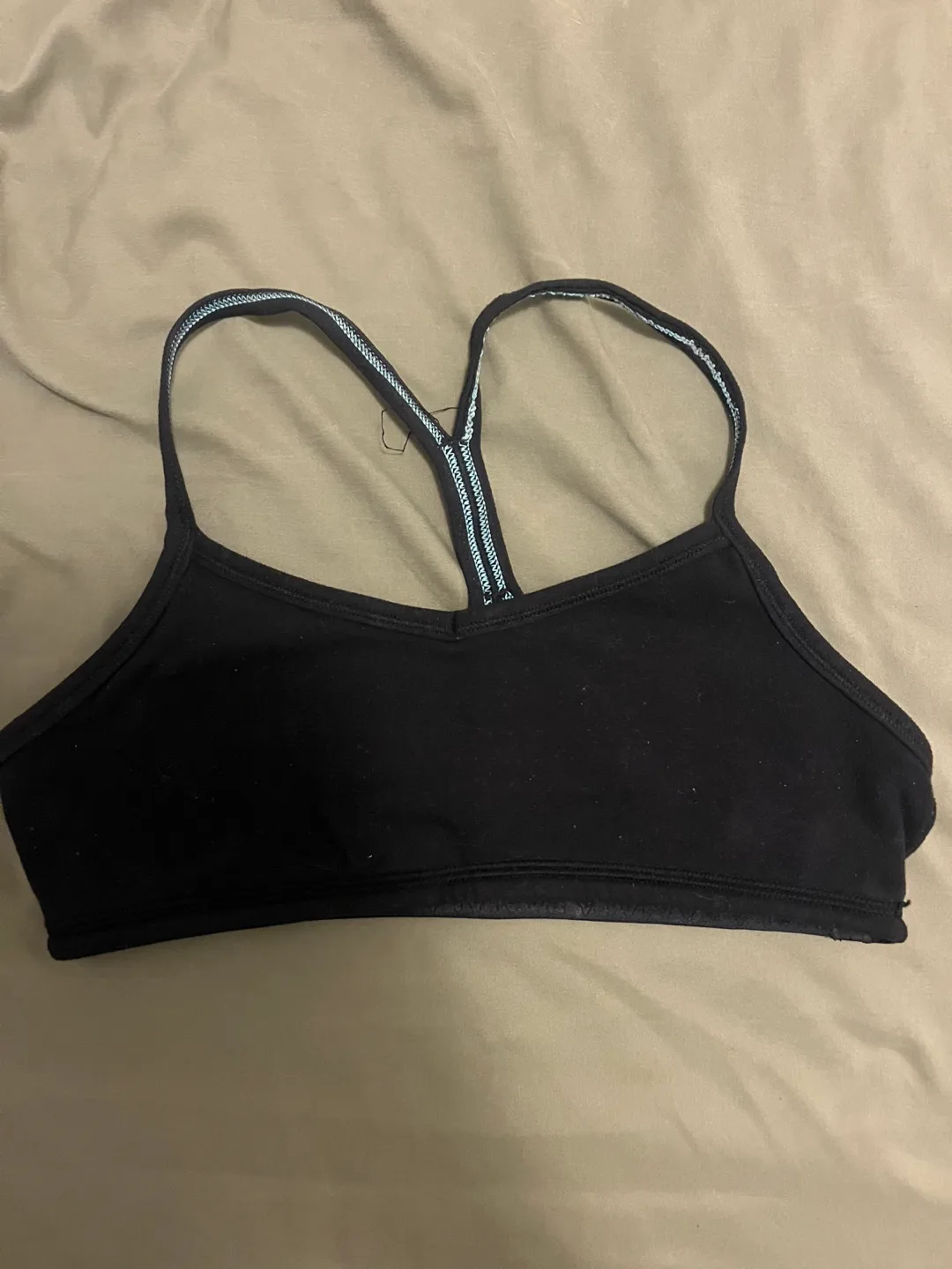 Ivivva Black Sports Bra - Size 12 thumbnail