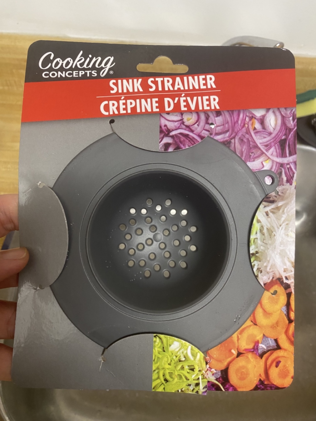 New Cooking Concepts Sink Strainer