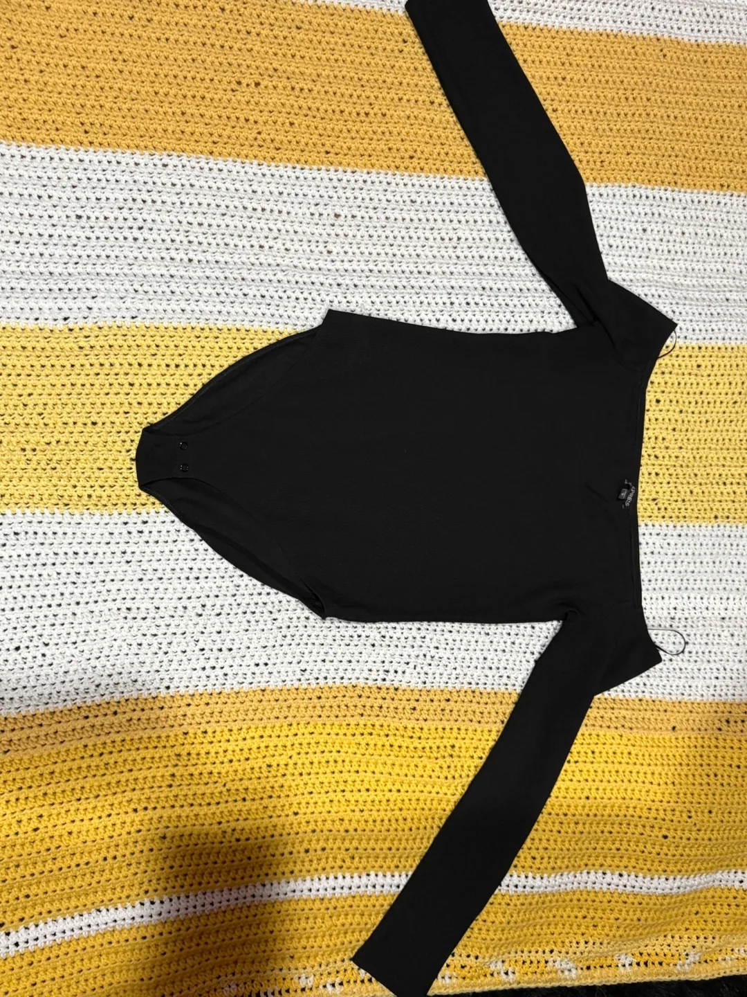 Express Black Bodysuit - Size M thumbnail