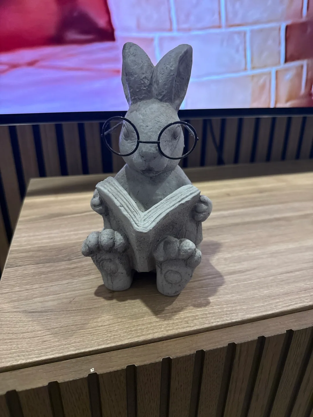 Rabbit Reading Book with Glasses thumbnail