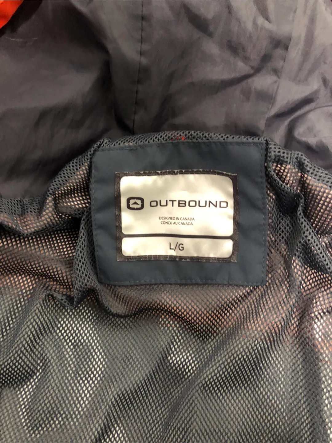 Outbound L/G Jacket - Orange & Grey image indicator(3)