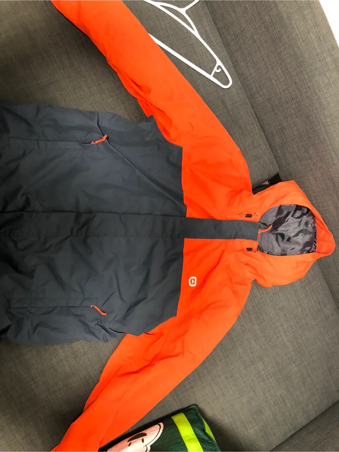Outbound L/G Jacket - Orange & Grey image indicator(2)
