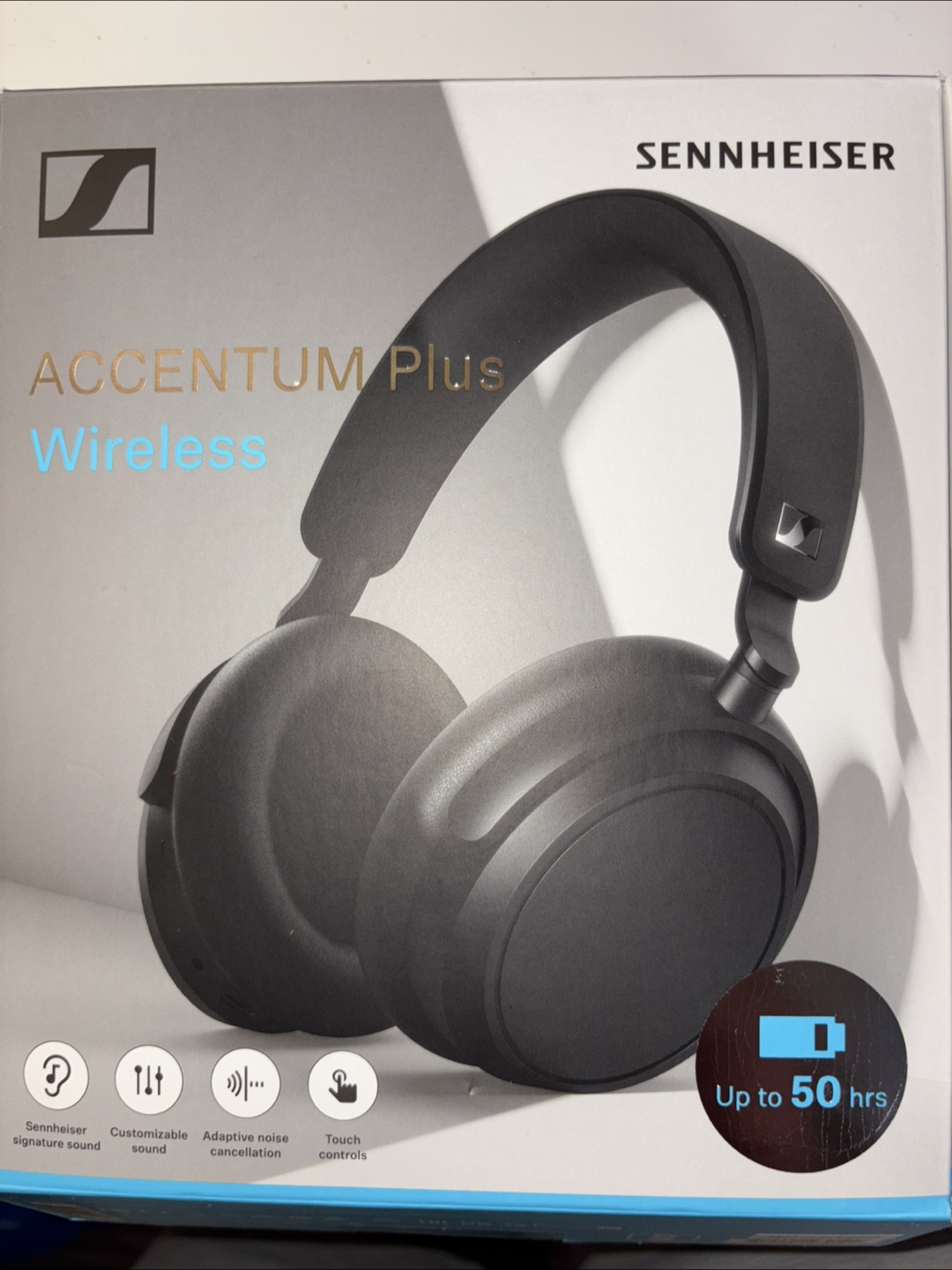Sennheiser ACCENTUM Plus Wireless Headphones - Like New! - photo 3
