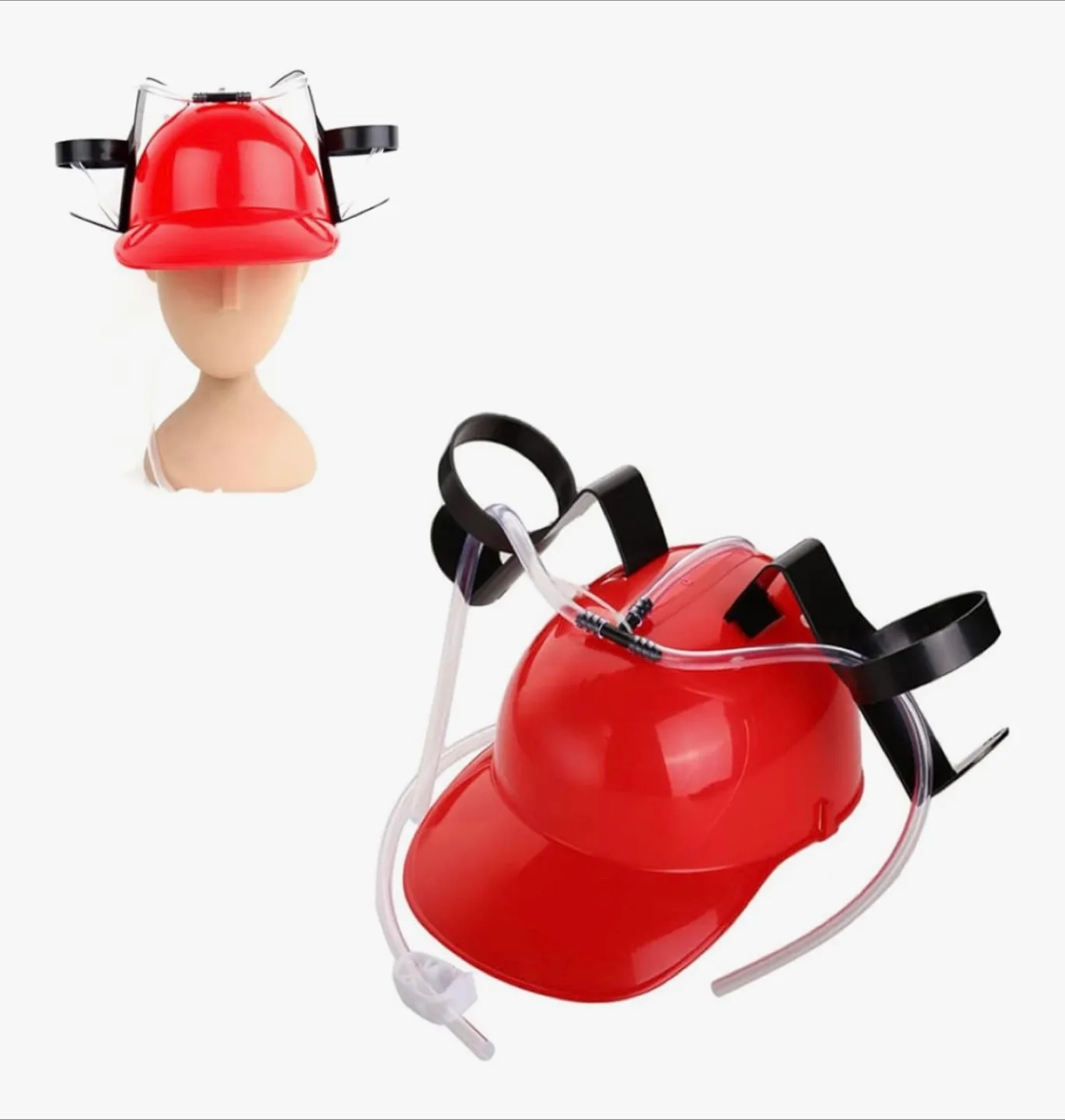 Red Drinking Helmet - Novelty Party Hat image indicator(4)