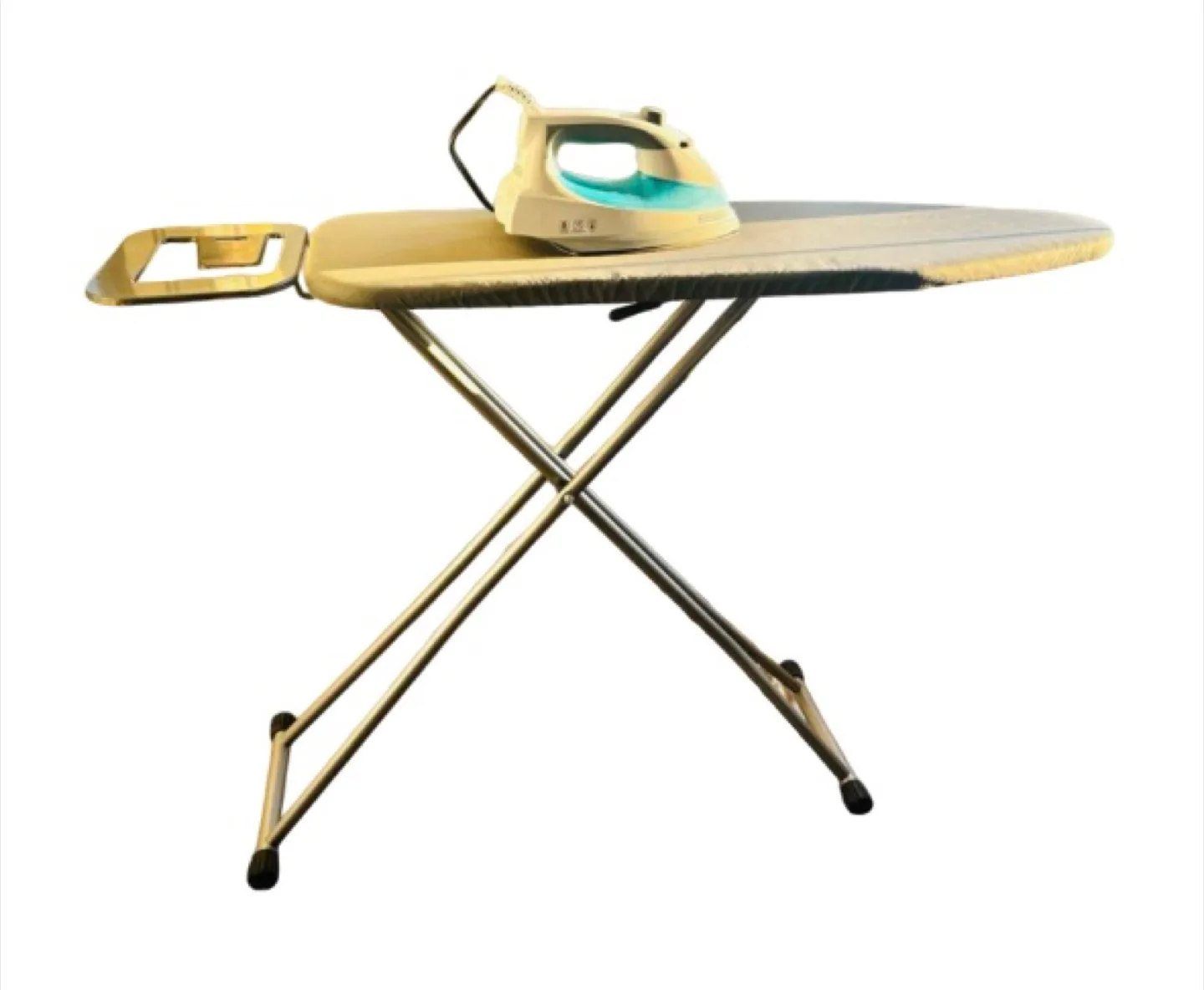 Ironing Board with Iron thumbnail