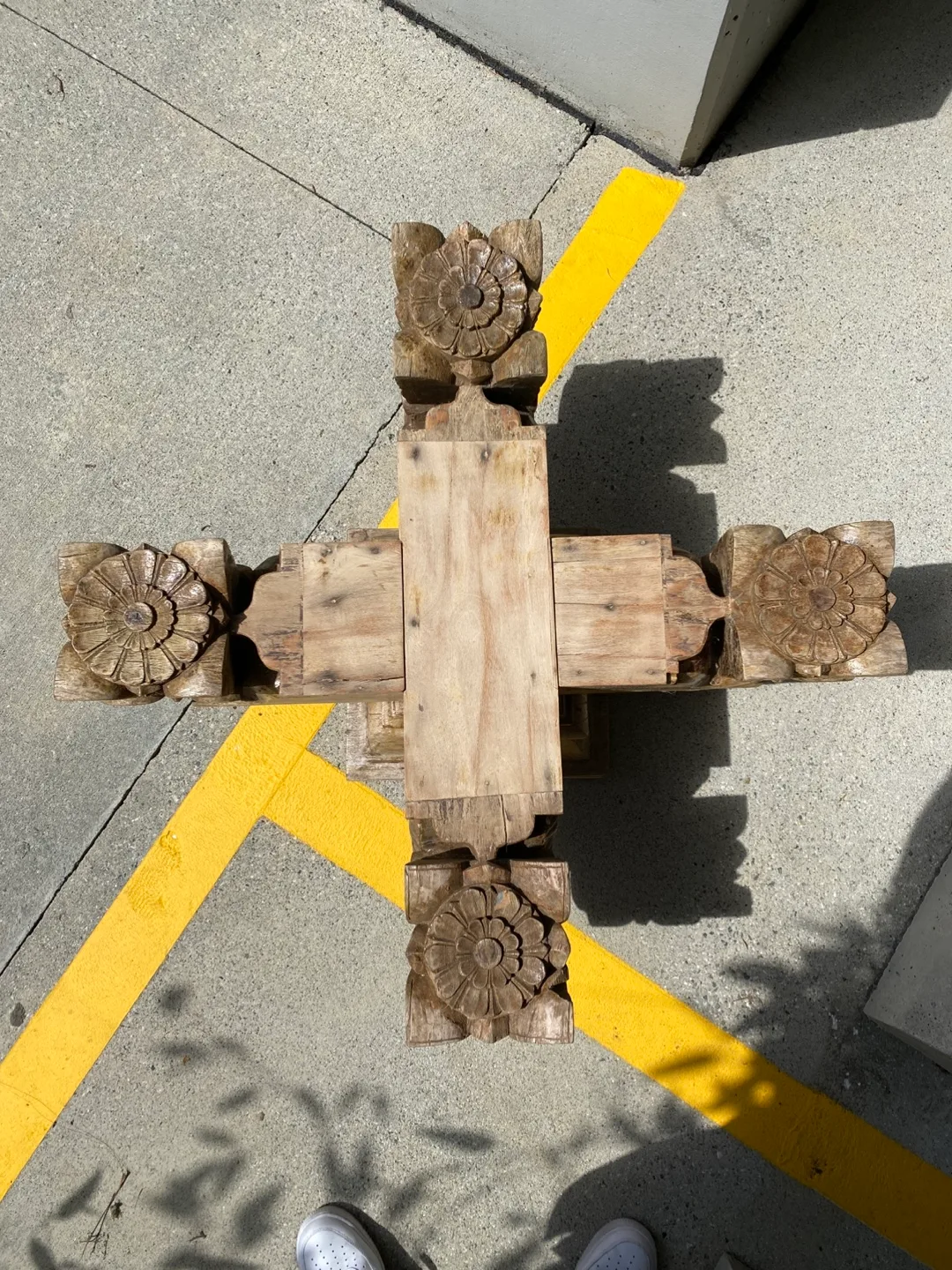 Unique Hand Crafted Wooden Table Base, from Indonesia image indicator(5)