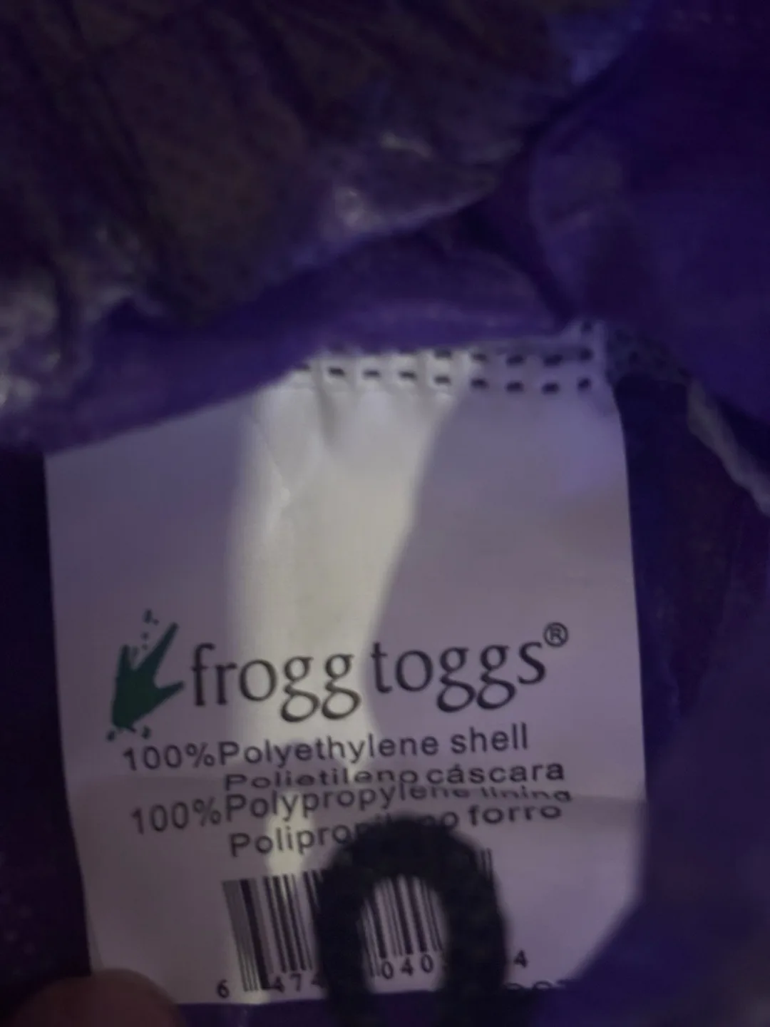 Frogg Toggs Poncho - Purple.xm-517 image indicator(3)