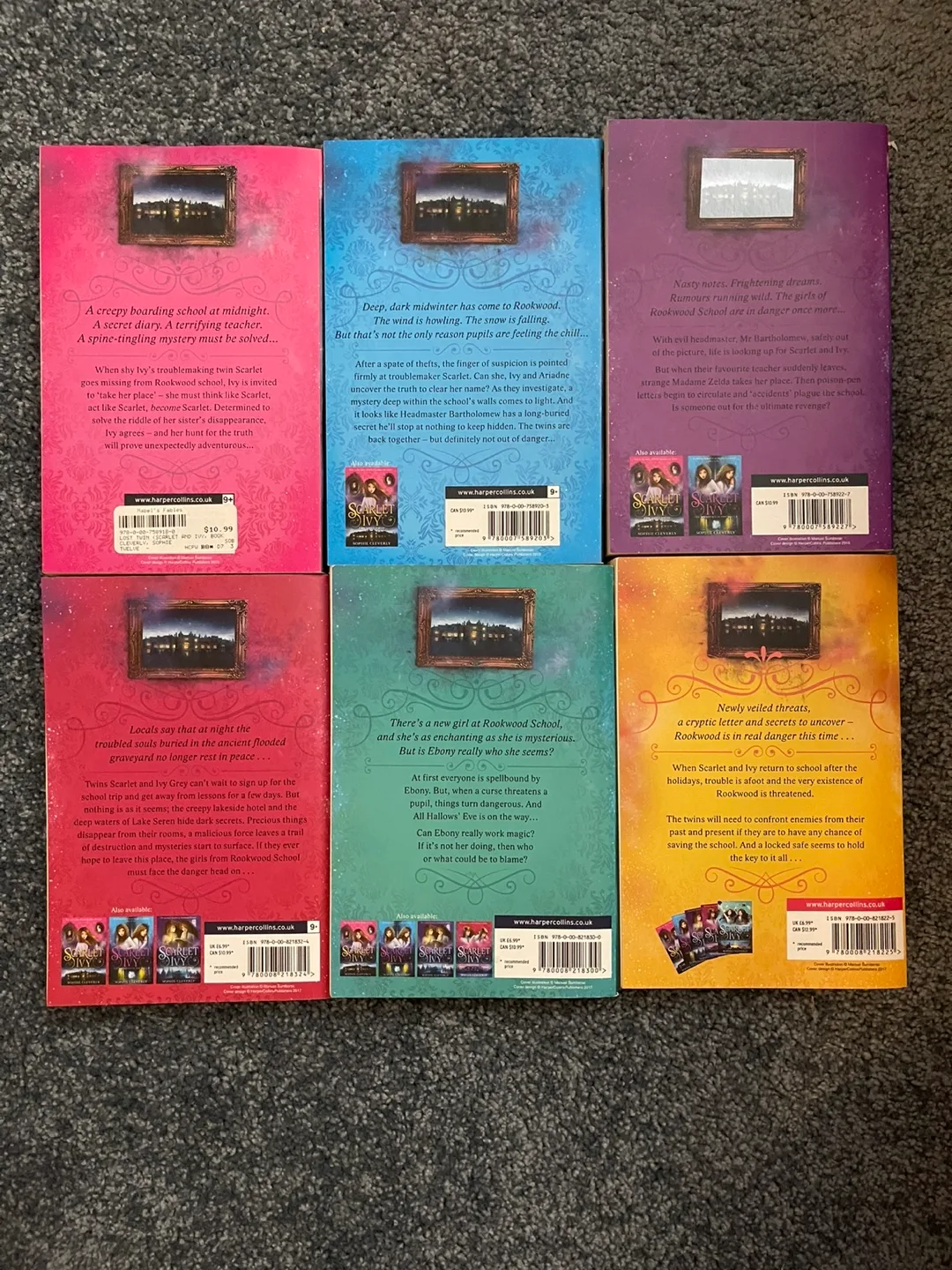 Scarlet and Ivy Series by Sophie Cleverly image indicator(2)