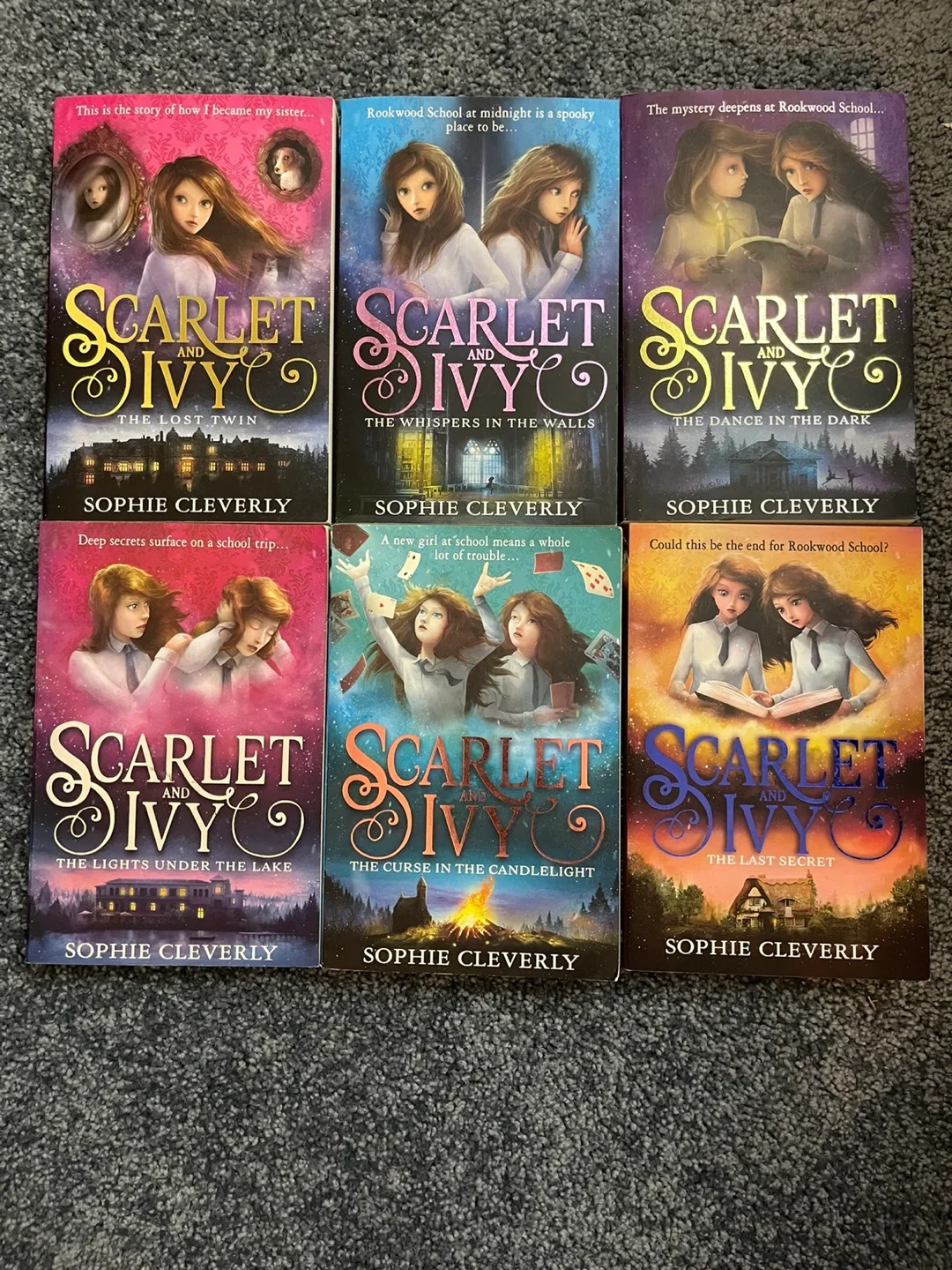 Scarlet and Ivy Series by Sophie Cleverly thumbnail