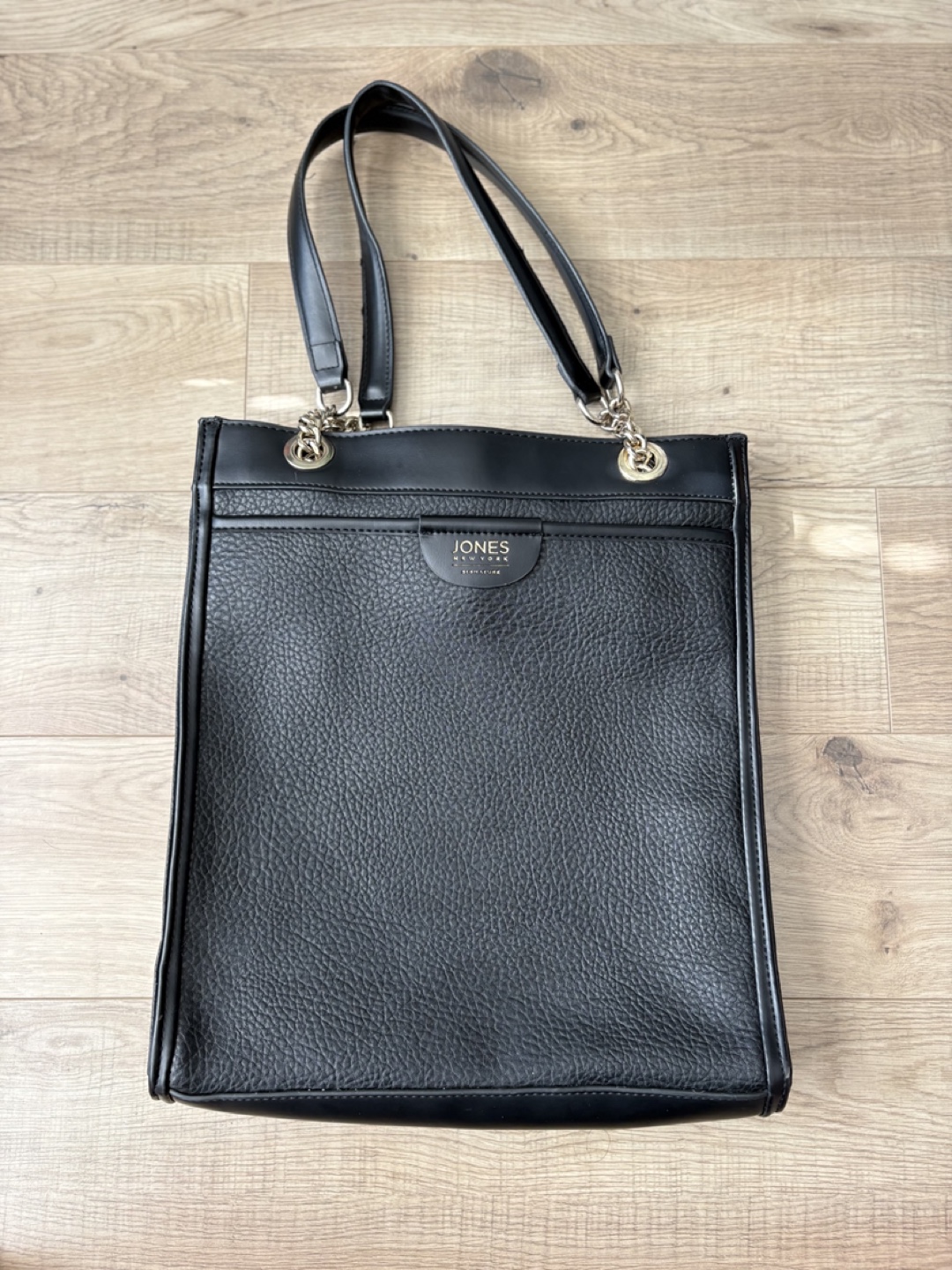 Jones New York Signature Leather Shoulder Bag