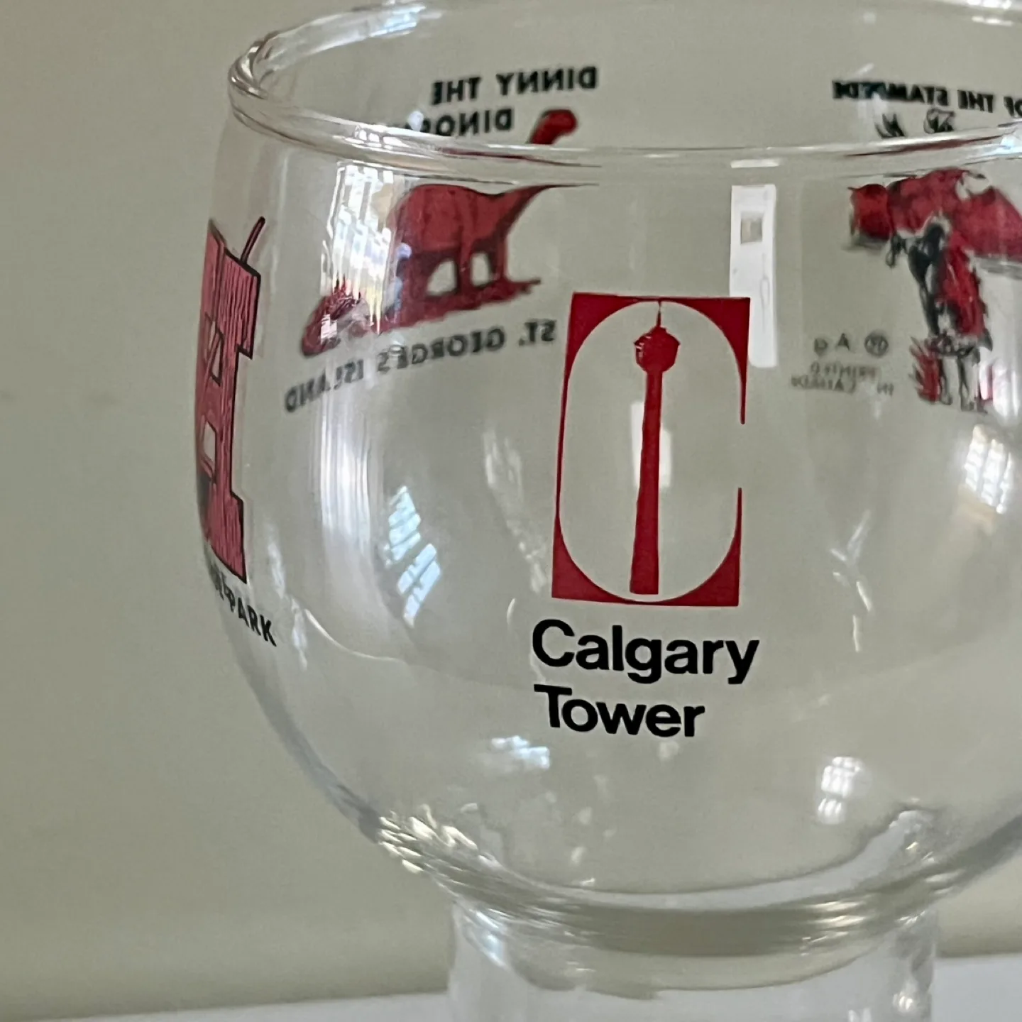 Pair of 1960’s- 1970’s Calgary Souvenir Glasses image indicator(5)