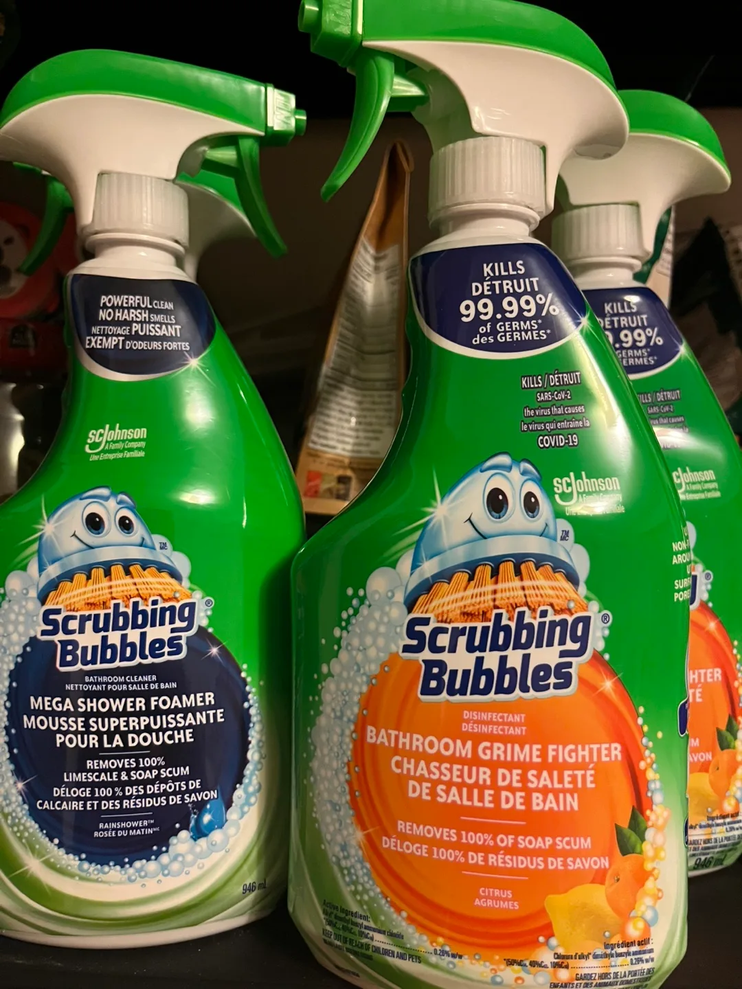 3 bottles for$10!Scrubbing bubbles cleaner thumbnail