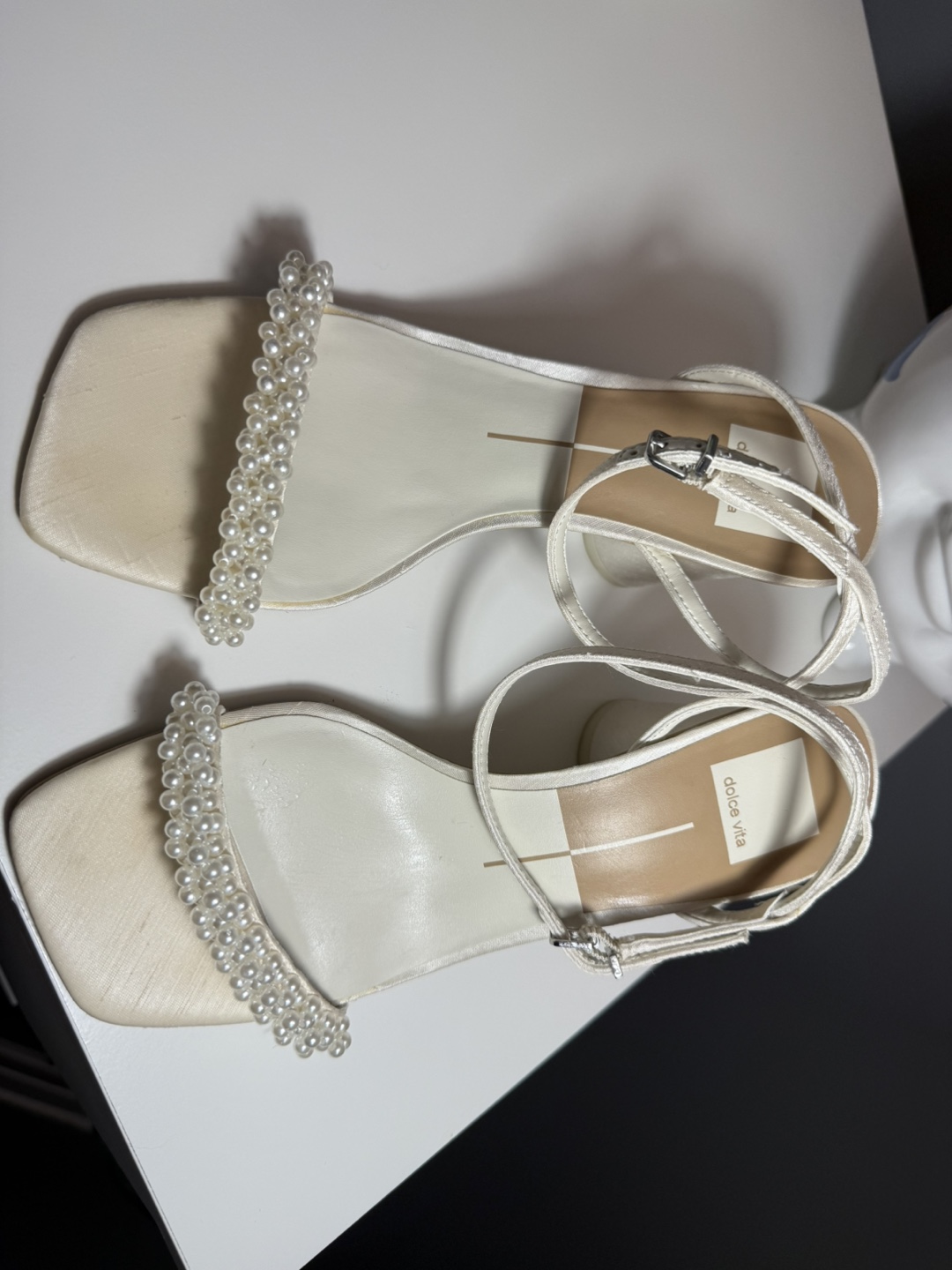 Dolce Vita Women's Cream Heels, Size 8 - photo 2