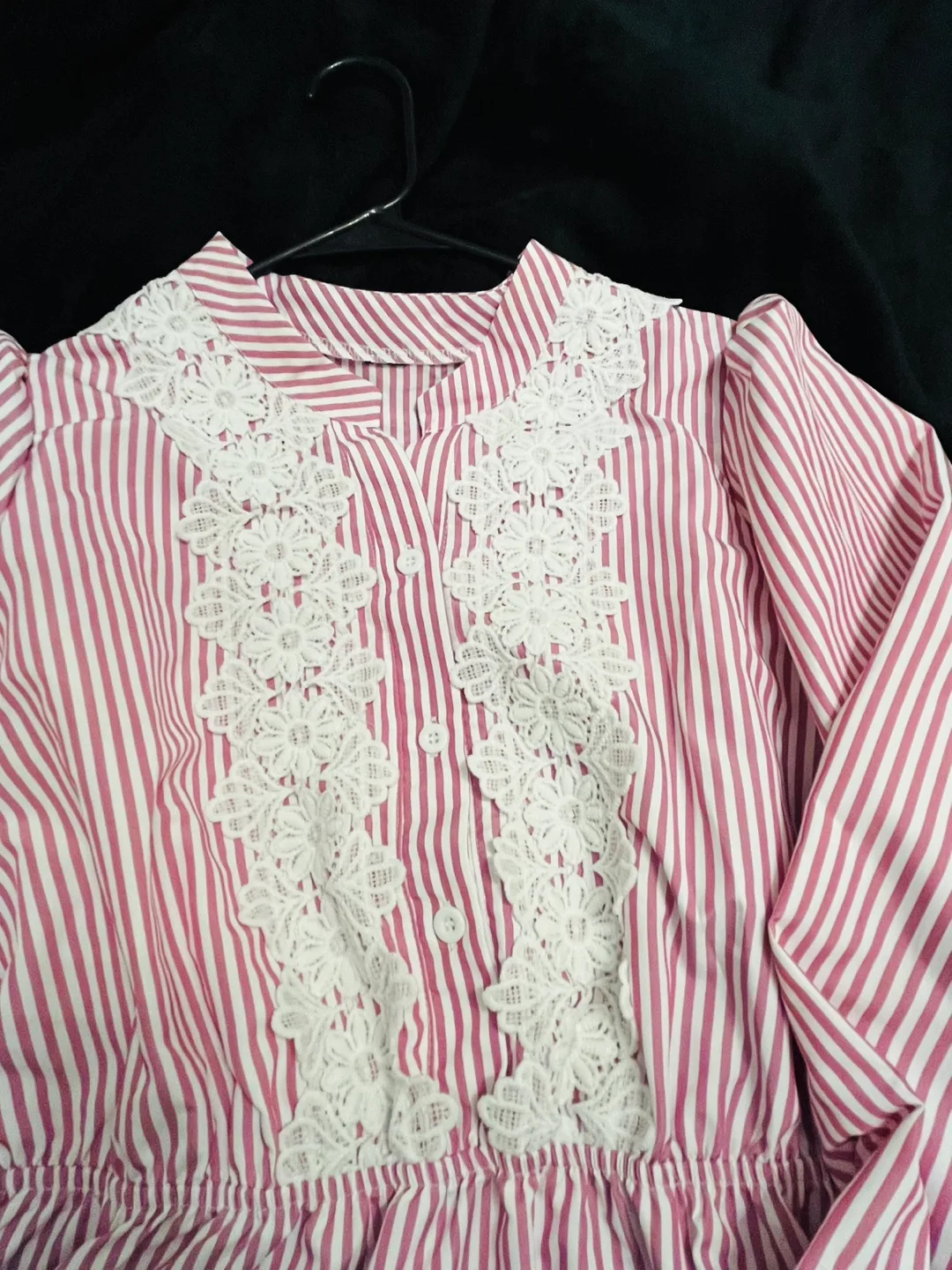 Long Dress with Lace Detail image indicator(2)