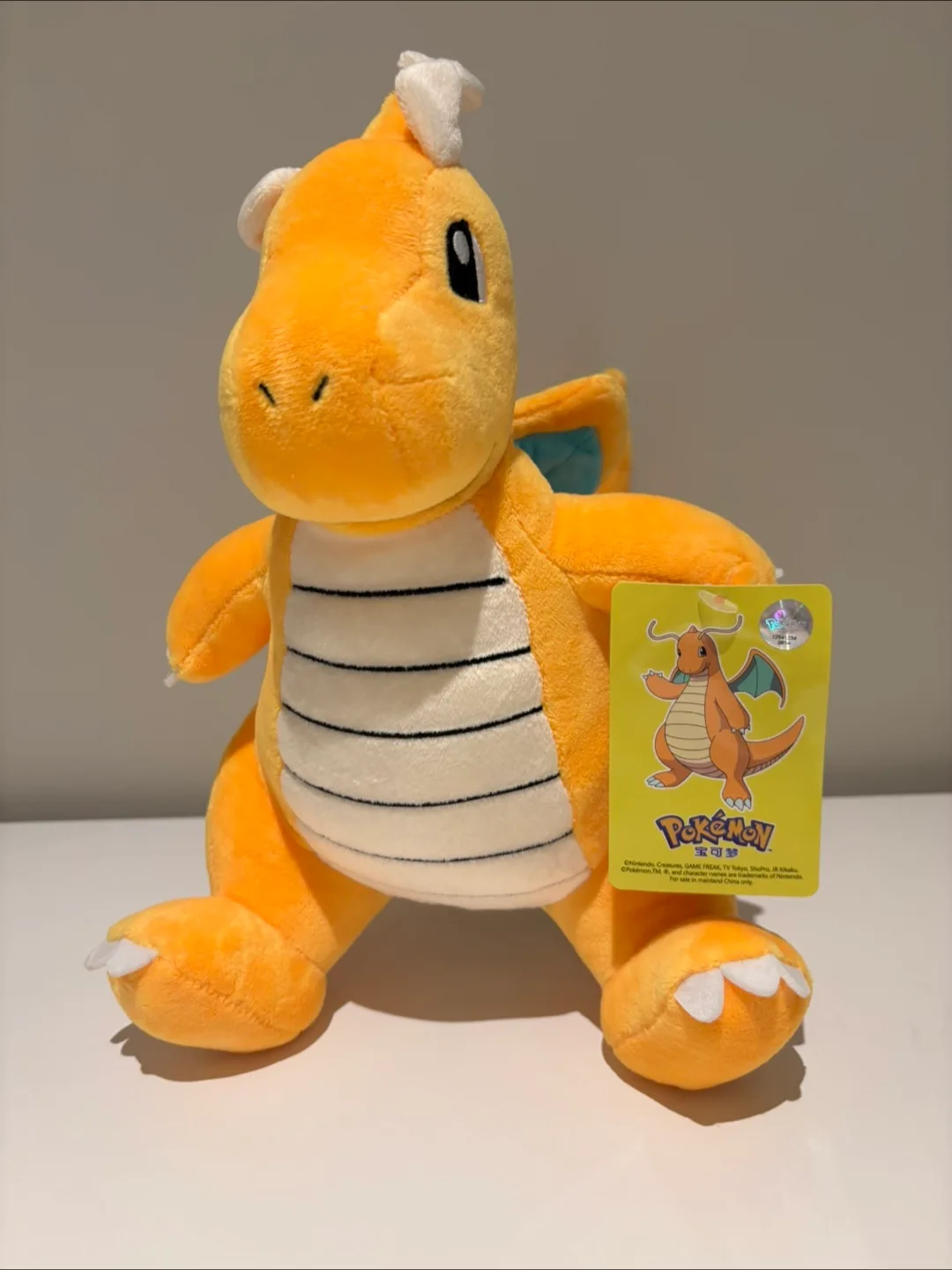 28cm Dragonite Pokémon Plush thumbnail