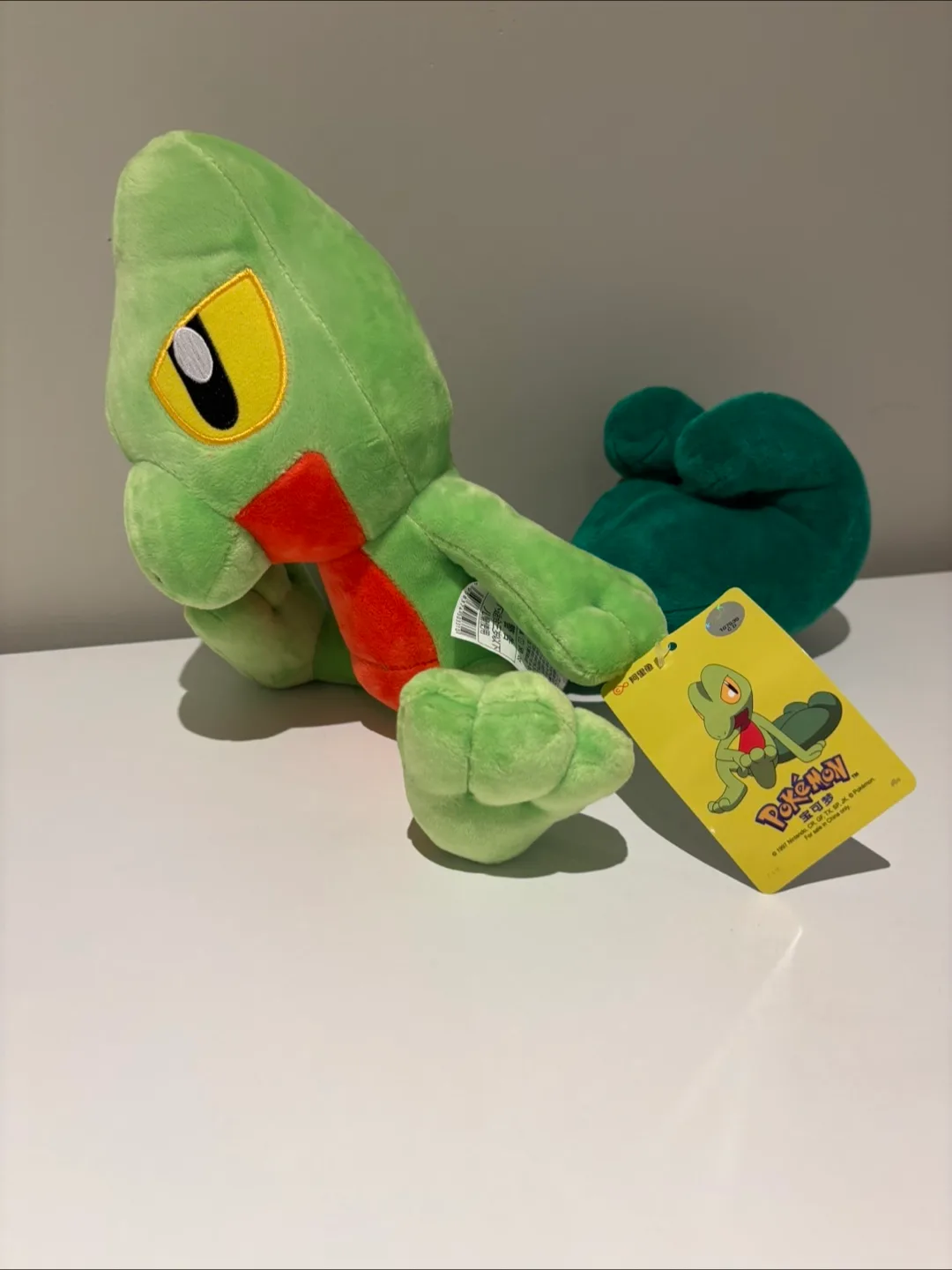 22cm Pokémon Treecko Plush thumbnail