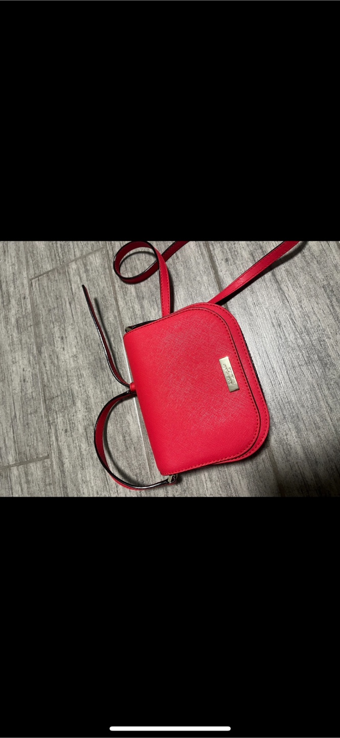 Kate Spade Red Crossbody Bag