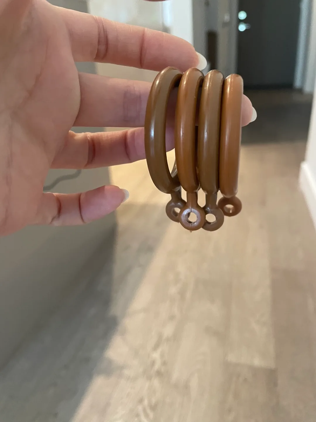 Brown Curtain Rings thumbnail