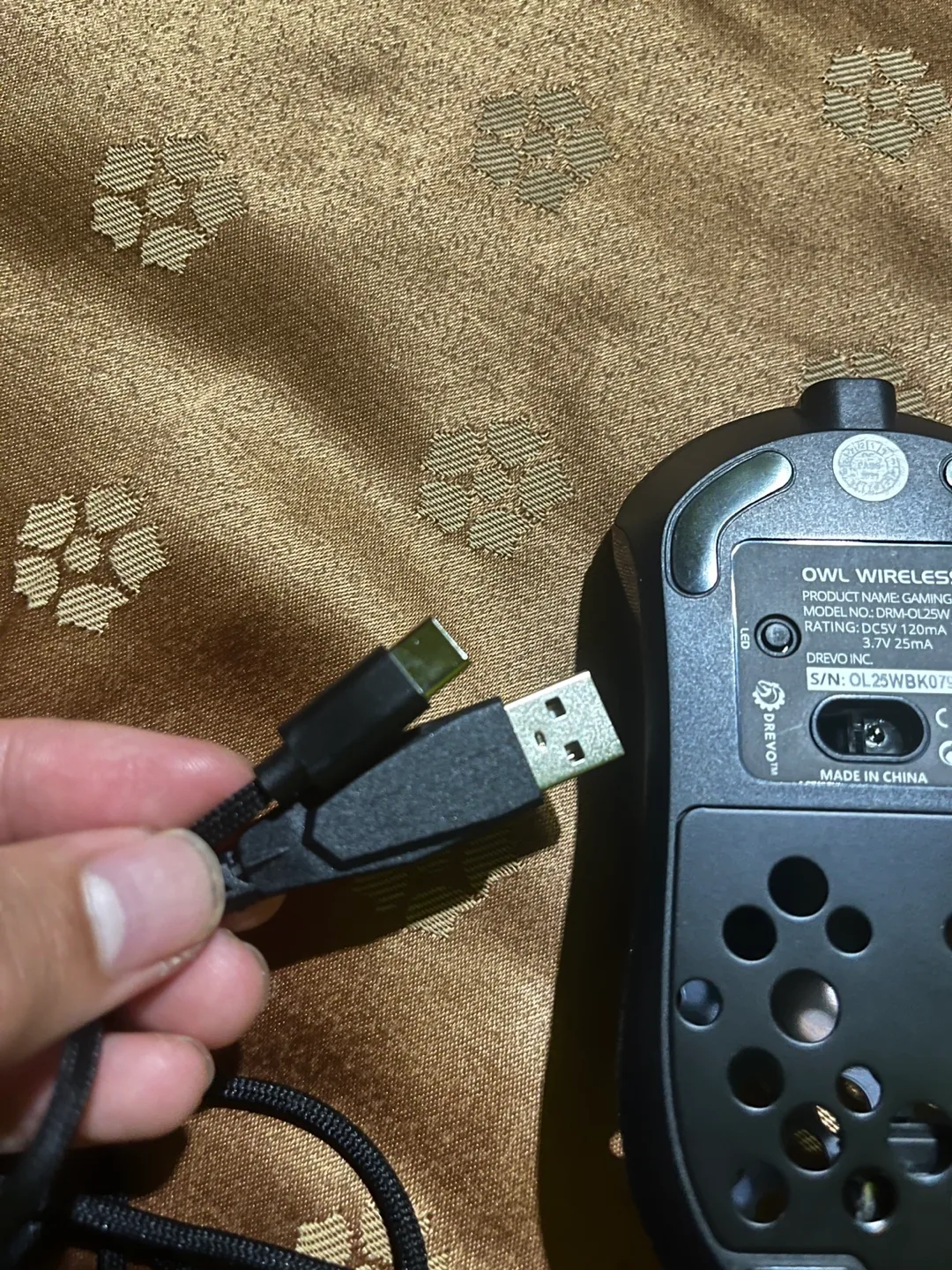 Drevo Owl Wireless Gaming Mouse image indicator(2)