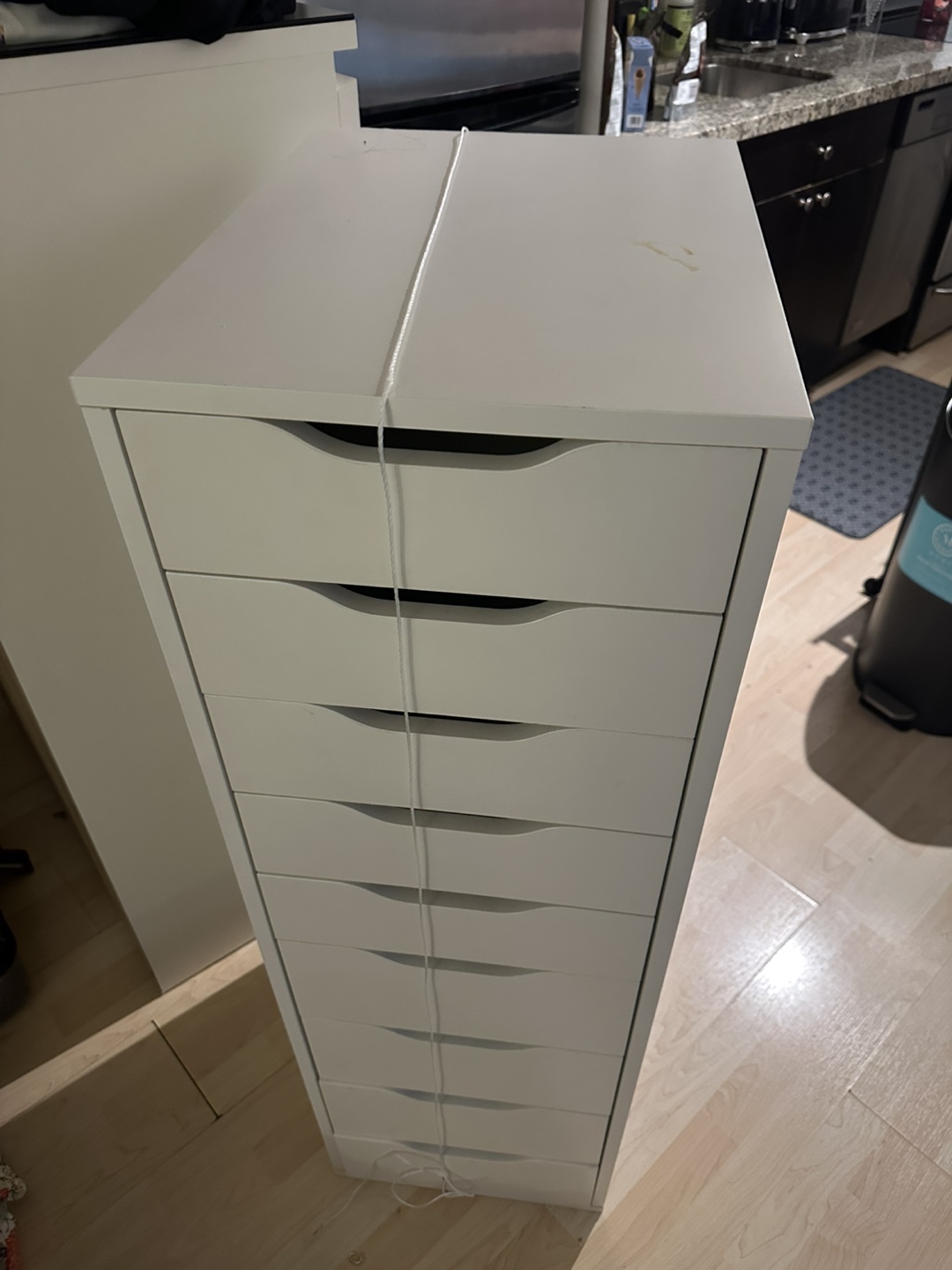 IKEA Alex Drawer Unit - White