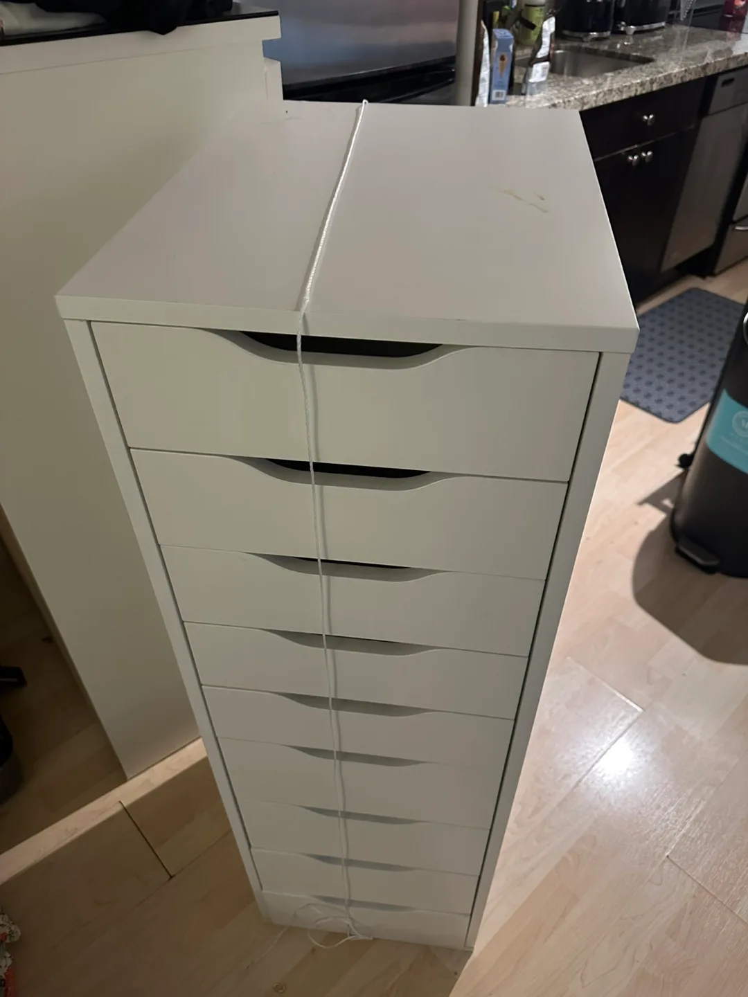 IKEA Alex Drawer Unit - White thumbnail