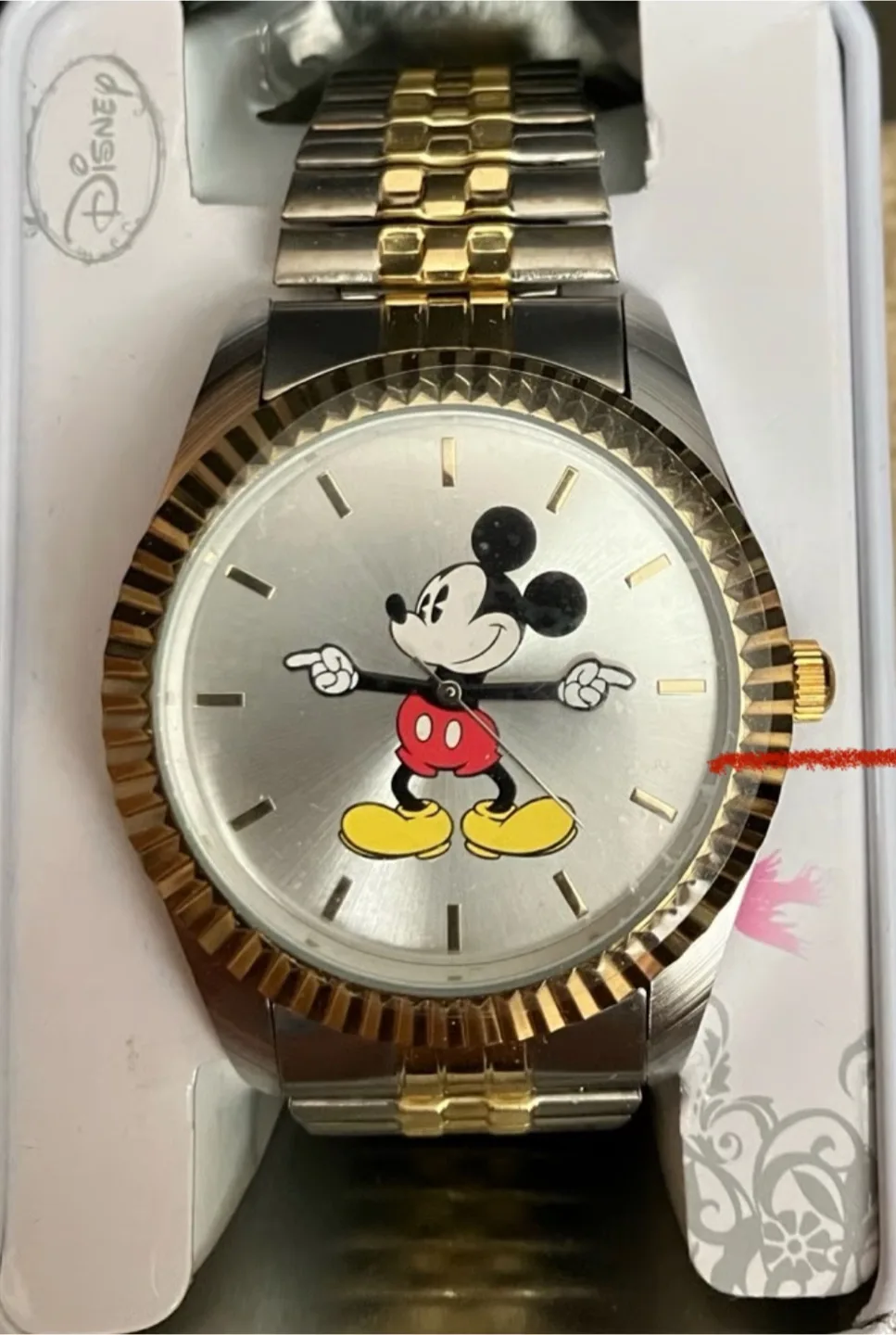 Disney Mickey Mouse Two-Tone Watch image indicator(2)