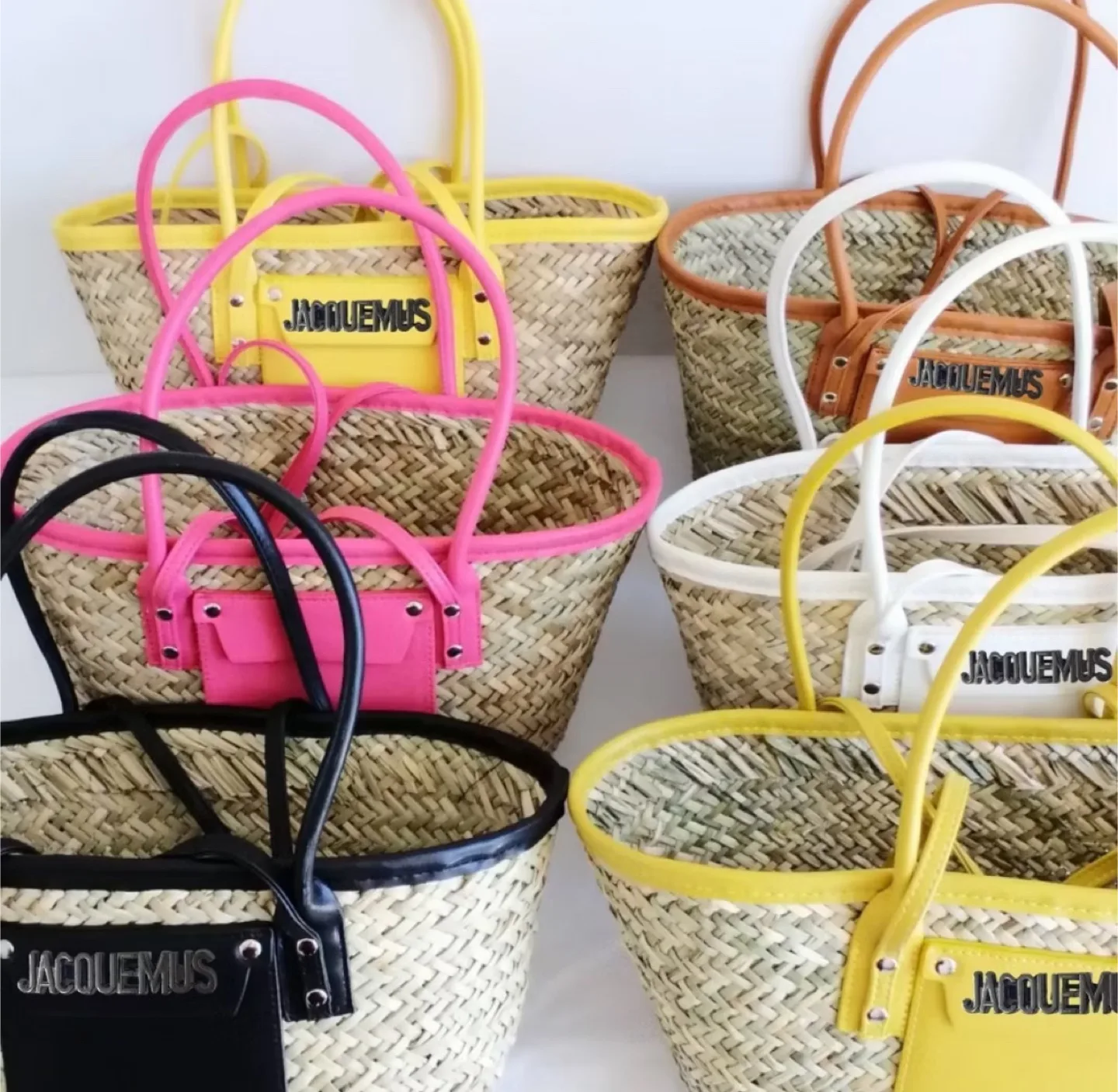 Jacquemus Raffia Basket Tote Bag image indicator(3)