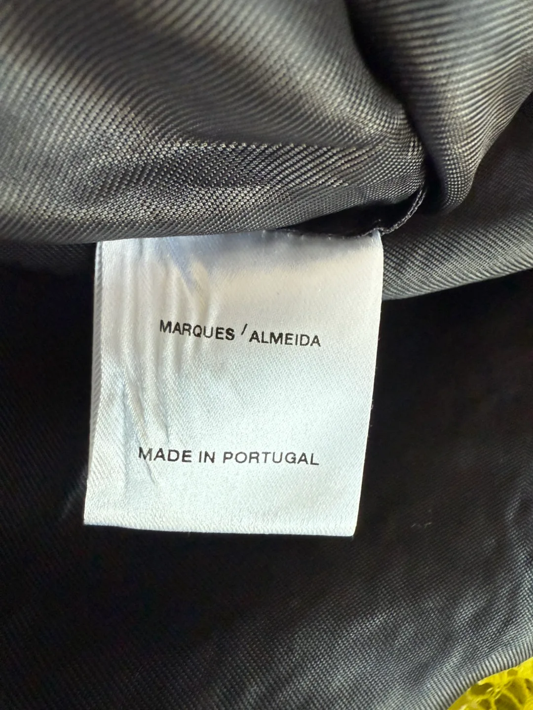 Marques'Almeida Yellow Lace Skirt - Size 6 image indicator(7)