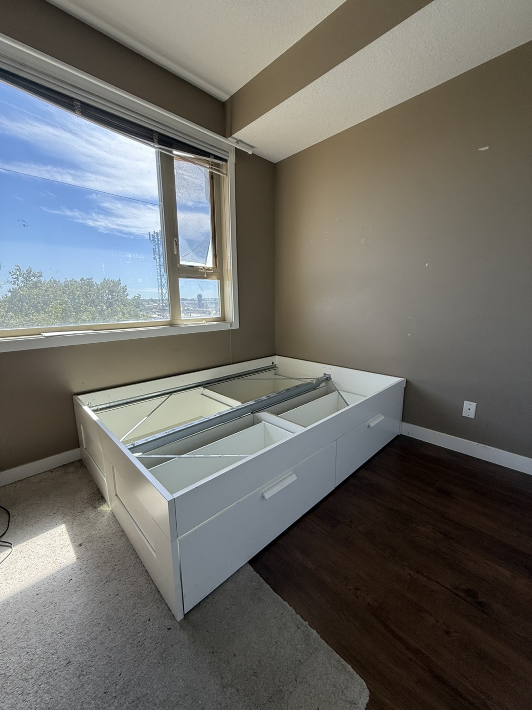 IKEA Brimnes Full Bed Frame with Storage - White - photo 2