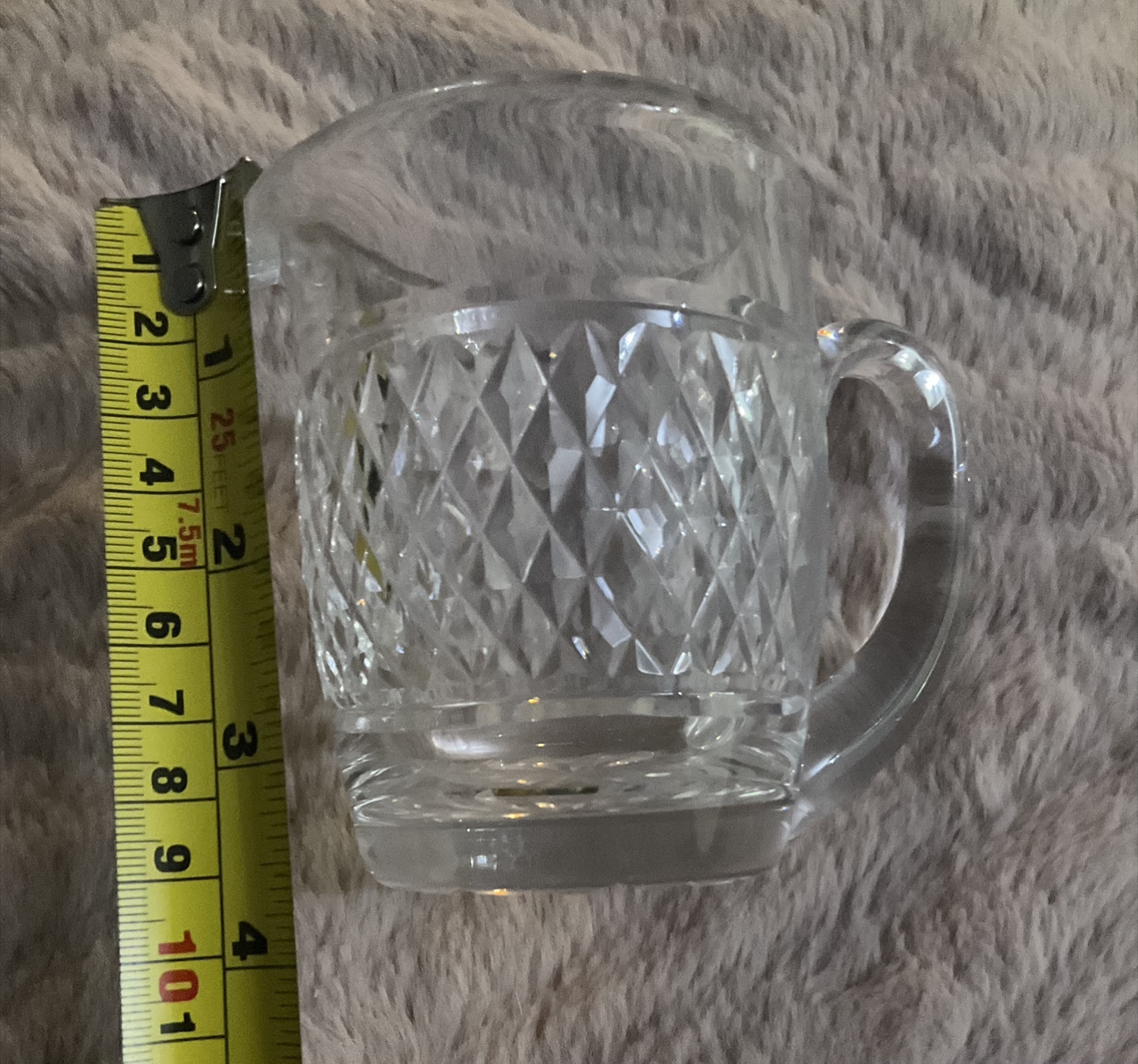 Crystal Glass creamer. - photo 5